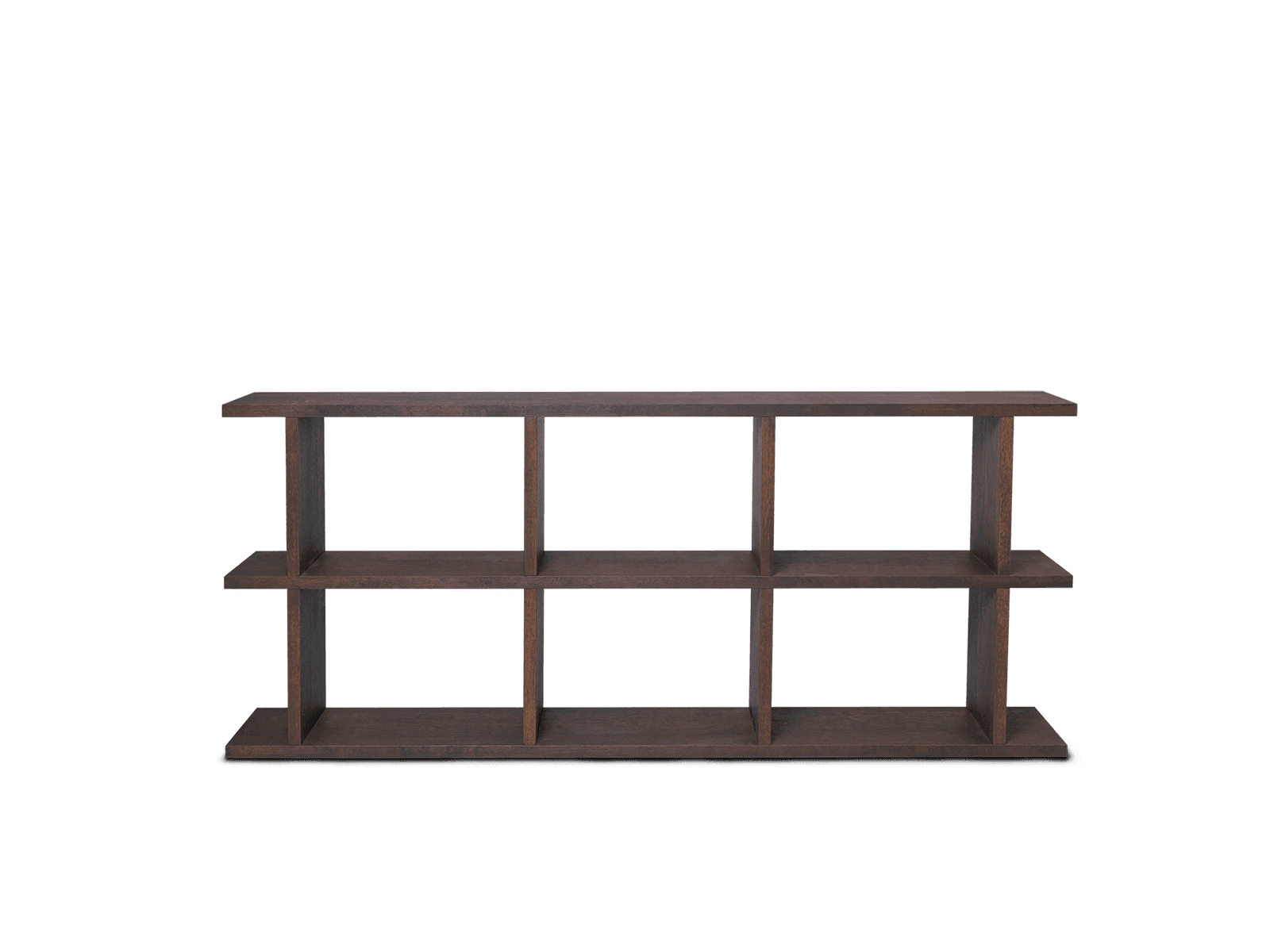 Ferm Living Kona Bookcase - 3x2 - Dark Stained Oak ferm LIVING — фото 1