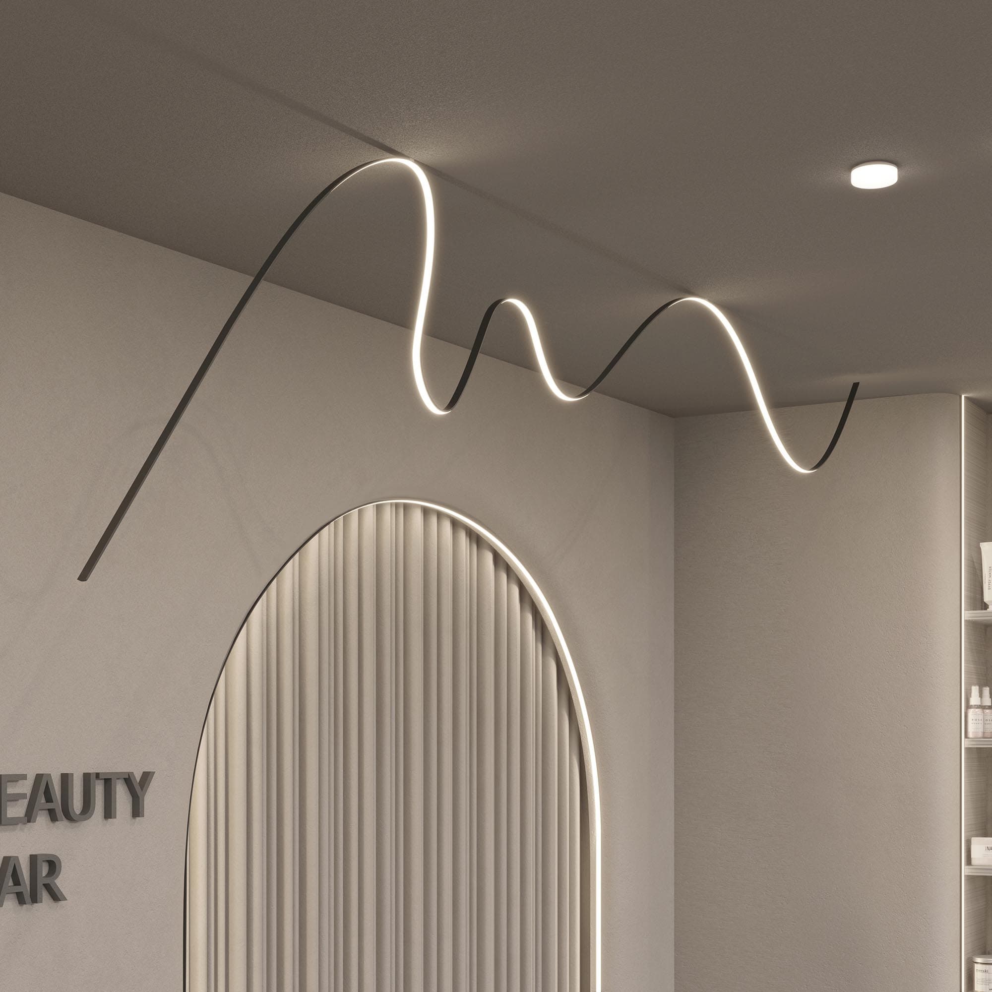 Профиль ARH-BENT-W11-2000 ANOD BLACK (Arlight, Алюминий) 039583 — фото 6