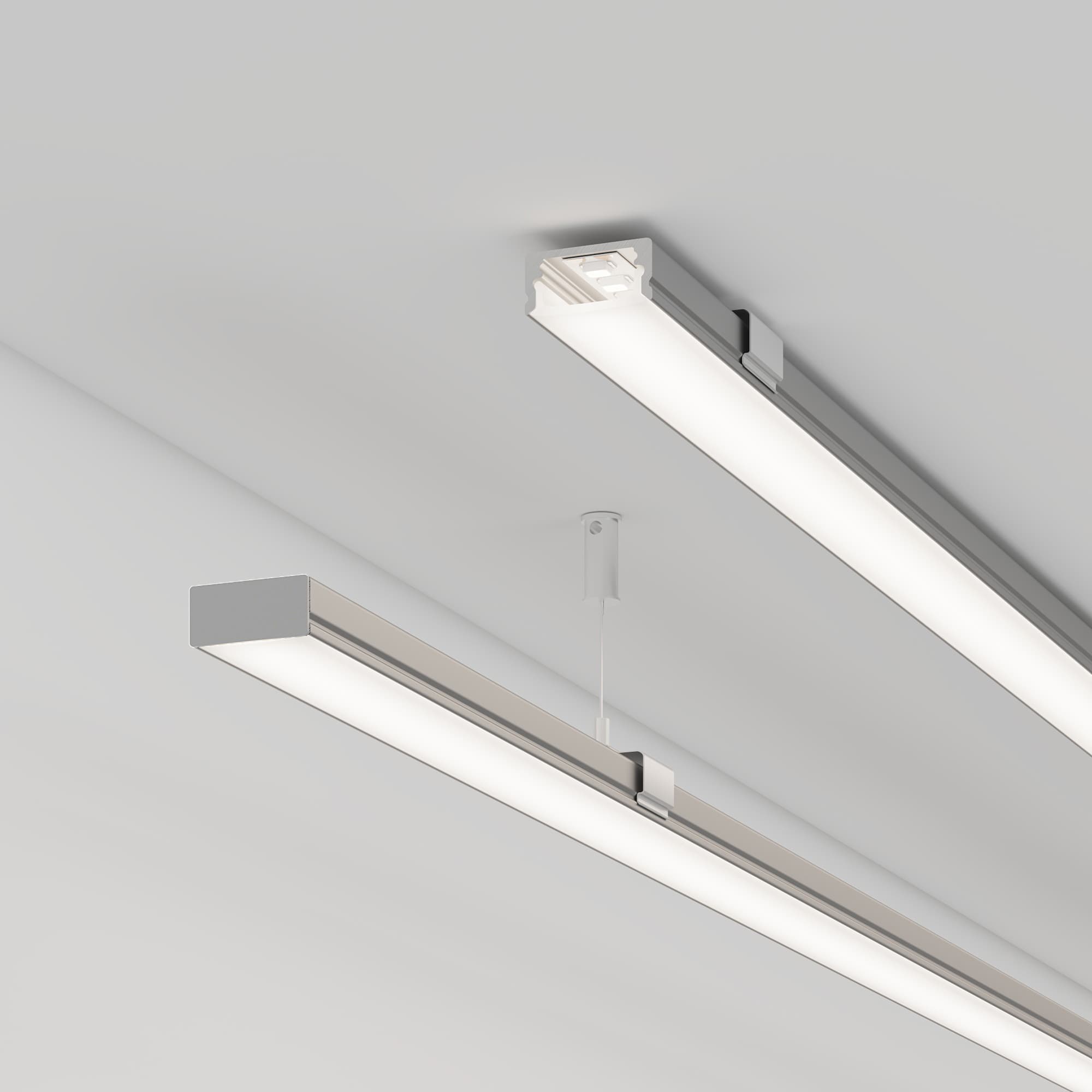 Профиль LINE-1708-3000 ANOD (Arlight, Алюминий) 047947 — фото 5