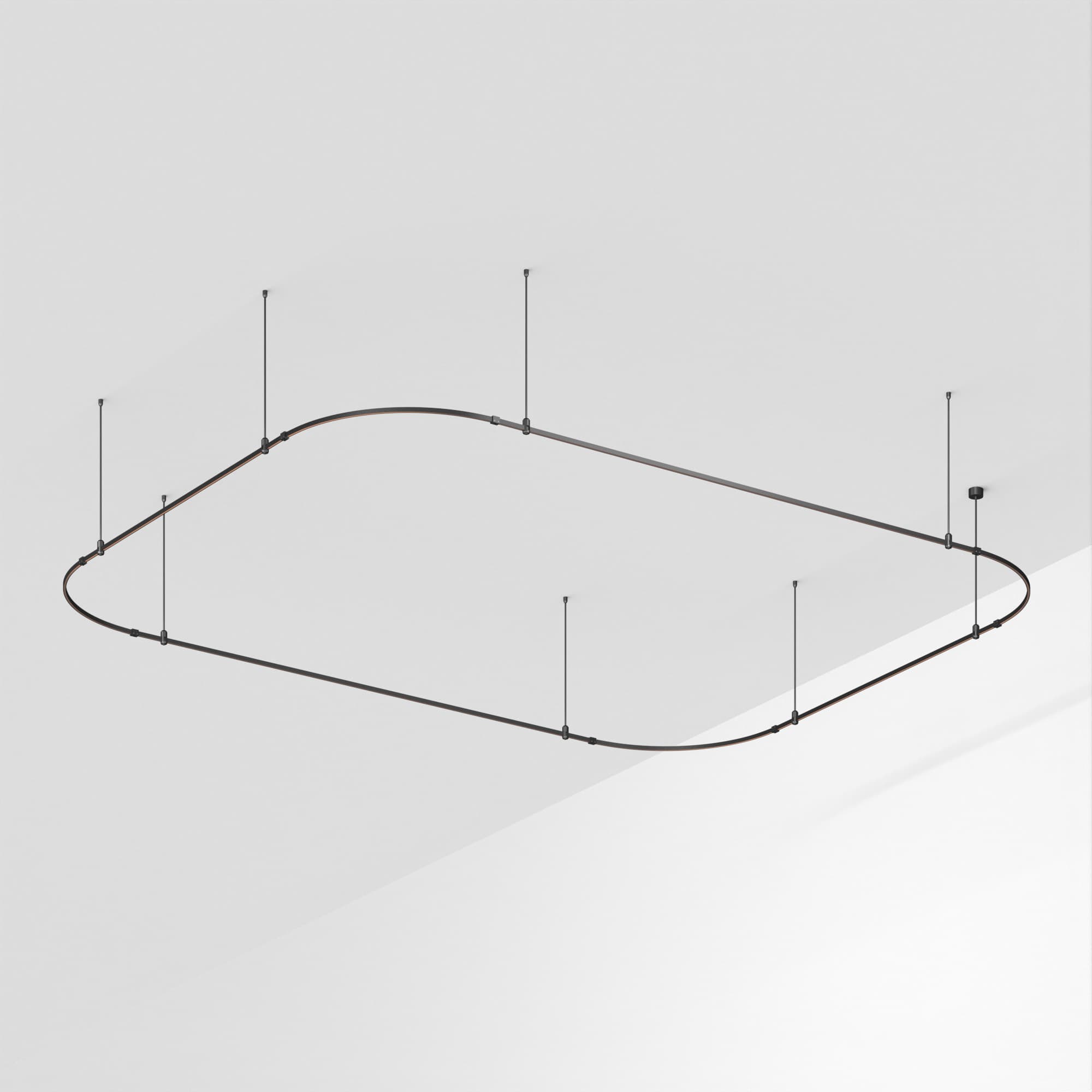 Основание ART-APRIORI-RECTANGLE-SOFT-ROD-800-4500x3500 (BK) (Arlight, IP20 Металл, 3 года) 048542