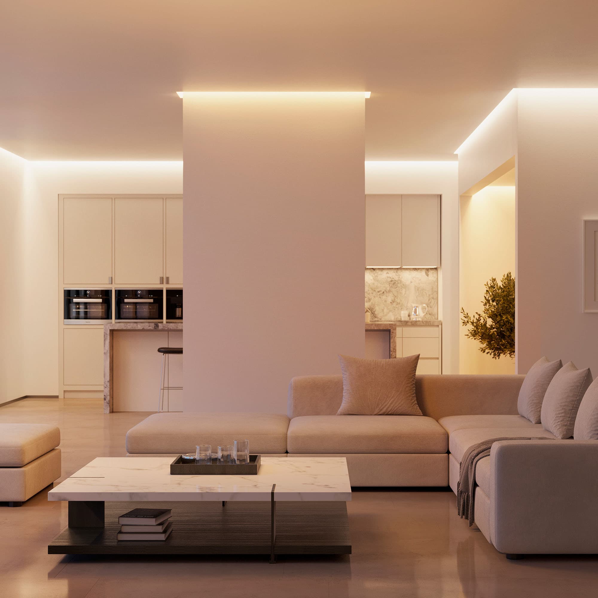 Профиль СEIL-S18-SHADOW-SIDE-3000 BLACK (Arlight, Алюминий) 047639 — фото 5