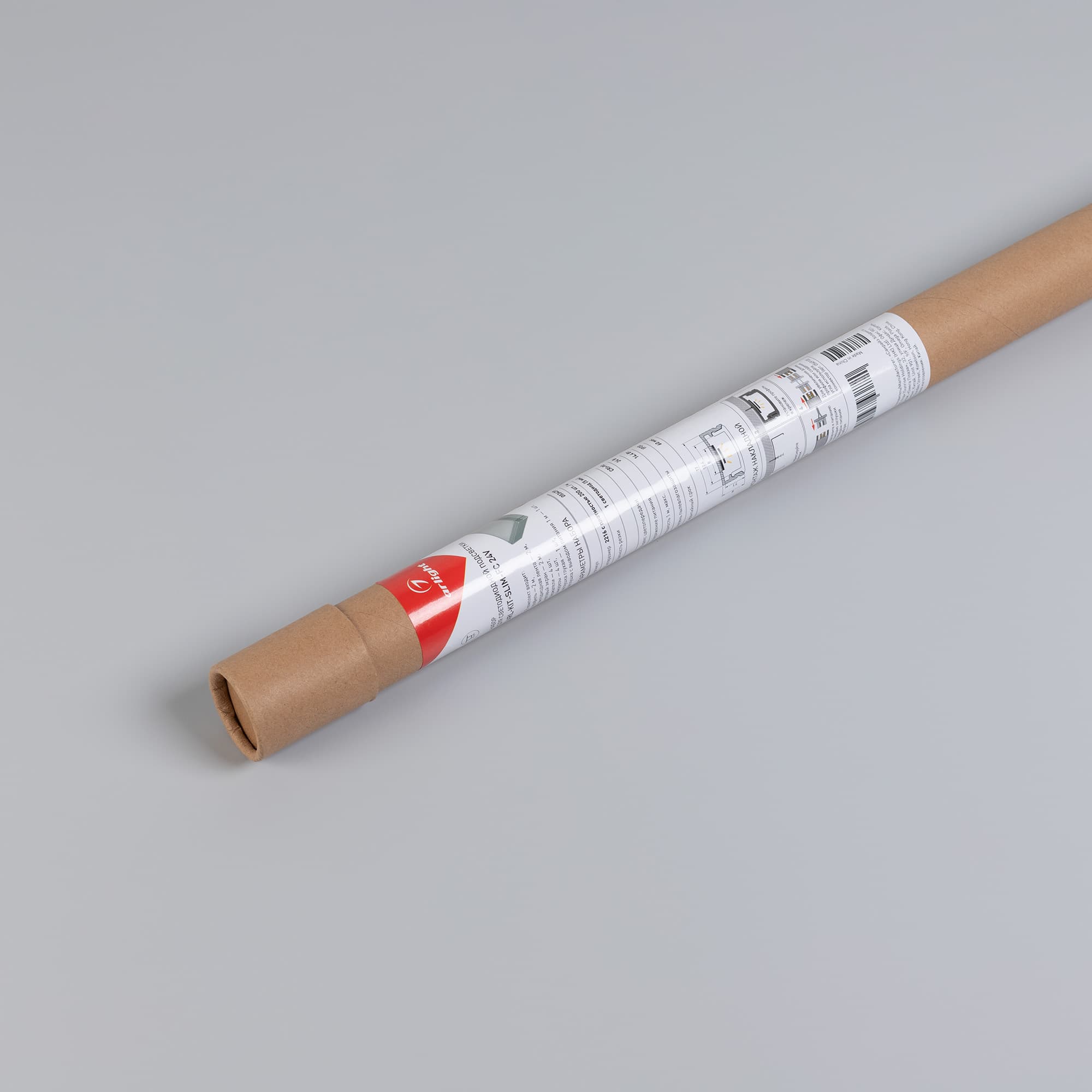 Набор для светодиодной подсветки ARL-KIT-SLIM-FC 24V Warm3000 (14 W/m, IP20, 2m) (Arlight, Алюминий+пластик) 053439 — фото 4