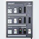 Стенд Системы Управления SMART 830x600mm (DB 3мм, пленка, лого) (Arlight, -) 028899(1)