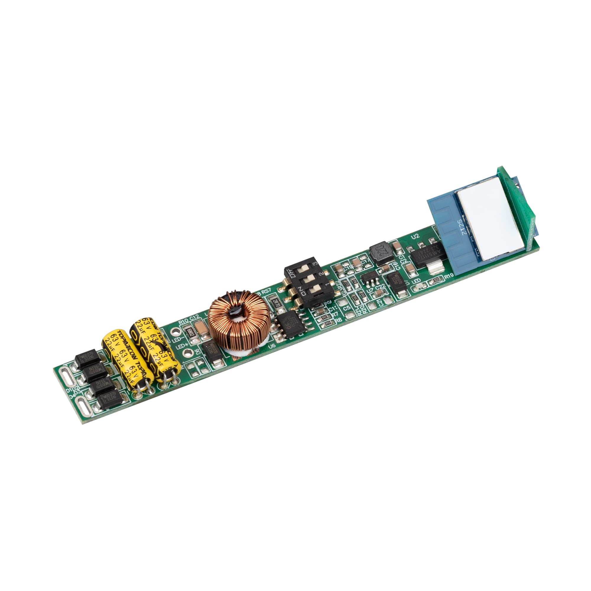 INTELLIGENT ARLIGHT Диммер SMART-CC-201-72-DIM-IN (48V, 1x150-500mA, Track, ZB) (IARL, IP20 Пластик, 5 лет) 046539
