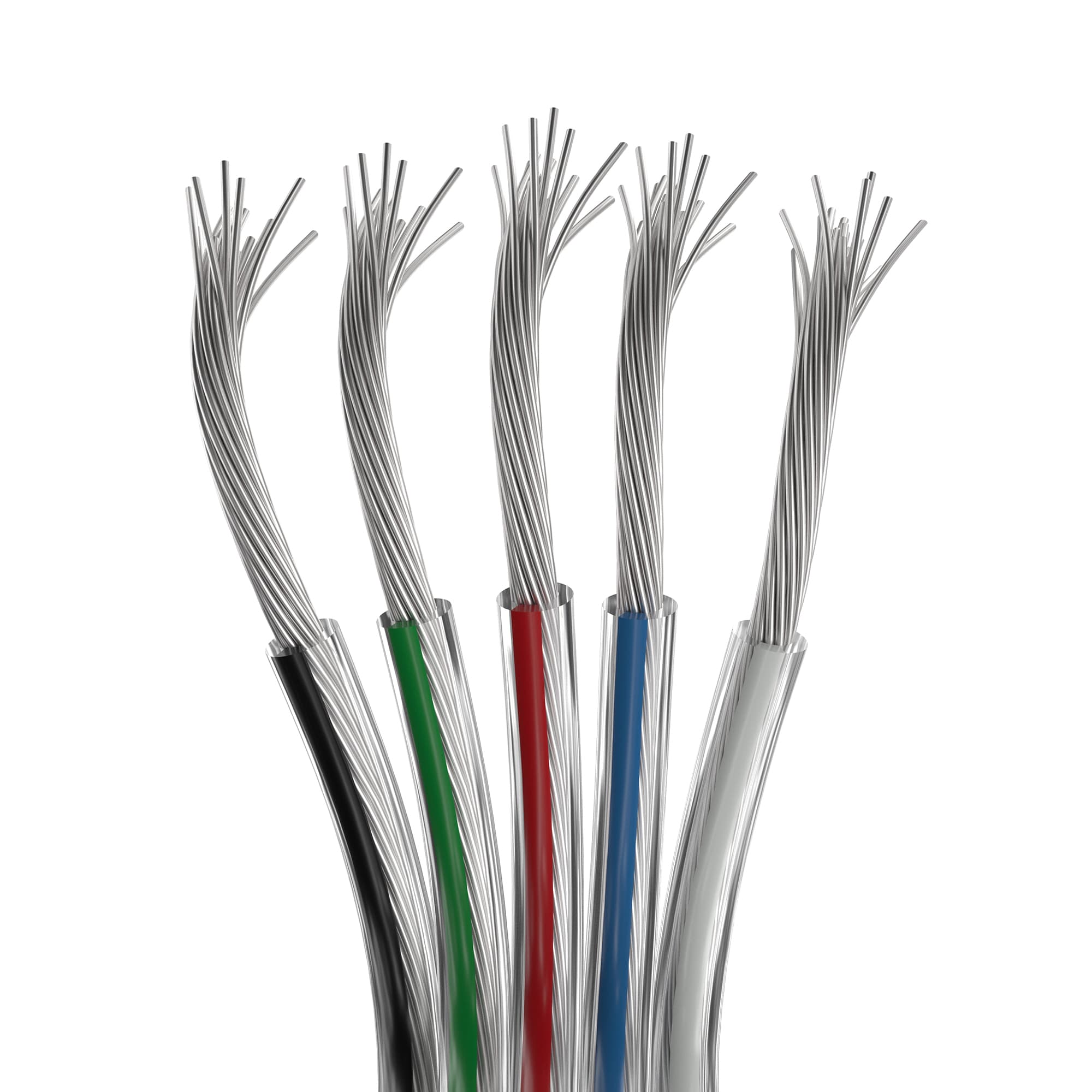 Шлейф питания ARL-22AWG-CLEAR-5Wire-CU (Arlight, -) 034967