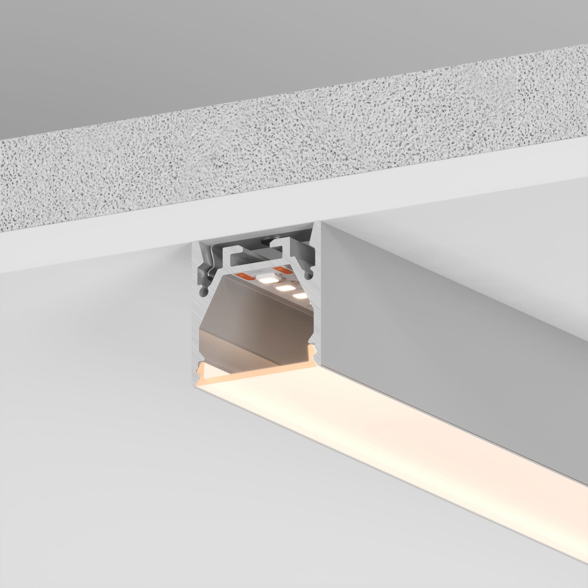 Профиль LINE-2525-2000 ANOD (Arlight, Алюминий) 053804 — фото 5