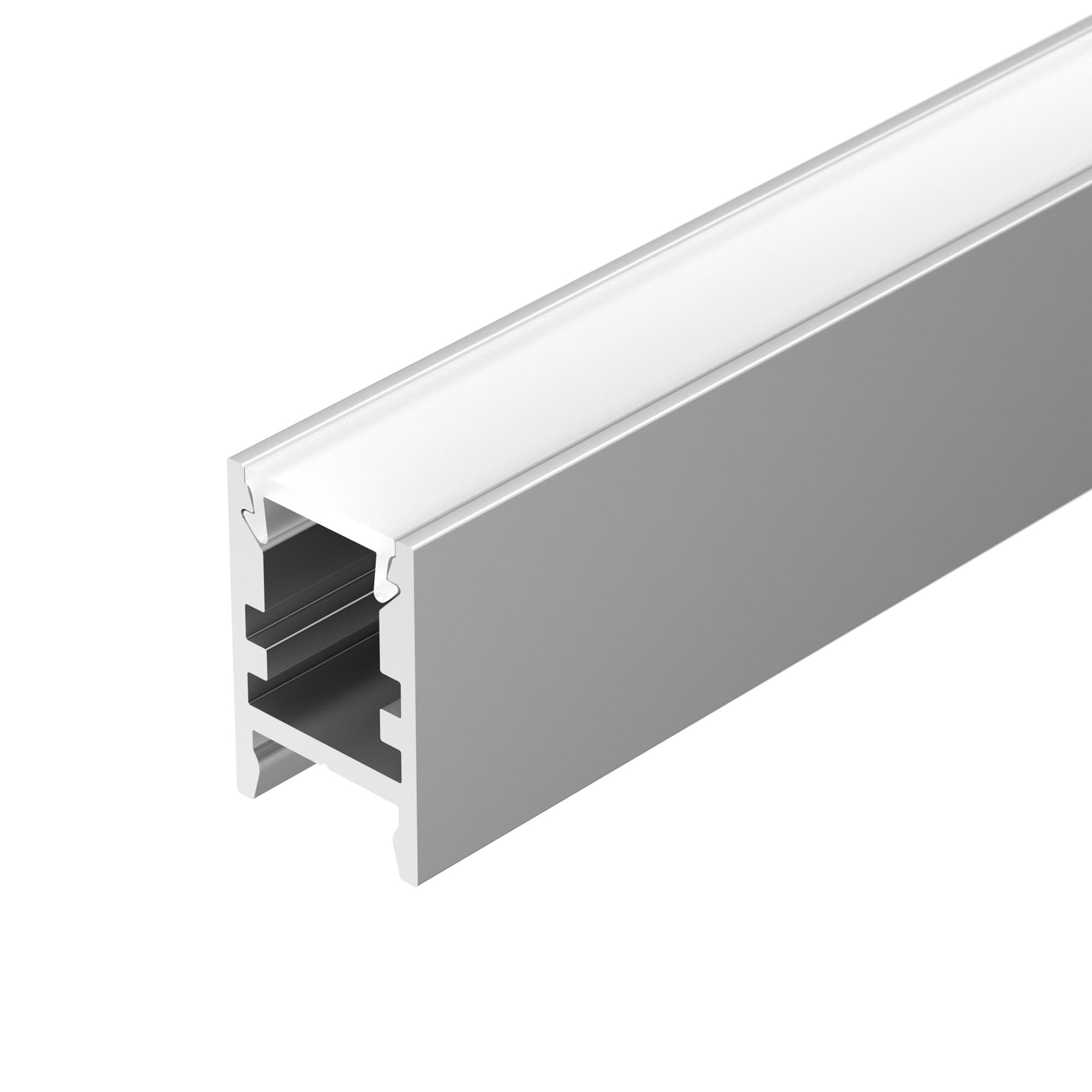 Профиль с экраном ALU-SWISS-2000 ANOD+FROST (Arlight, Алюминий) 015388 Arlight — фото 1