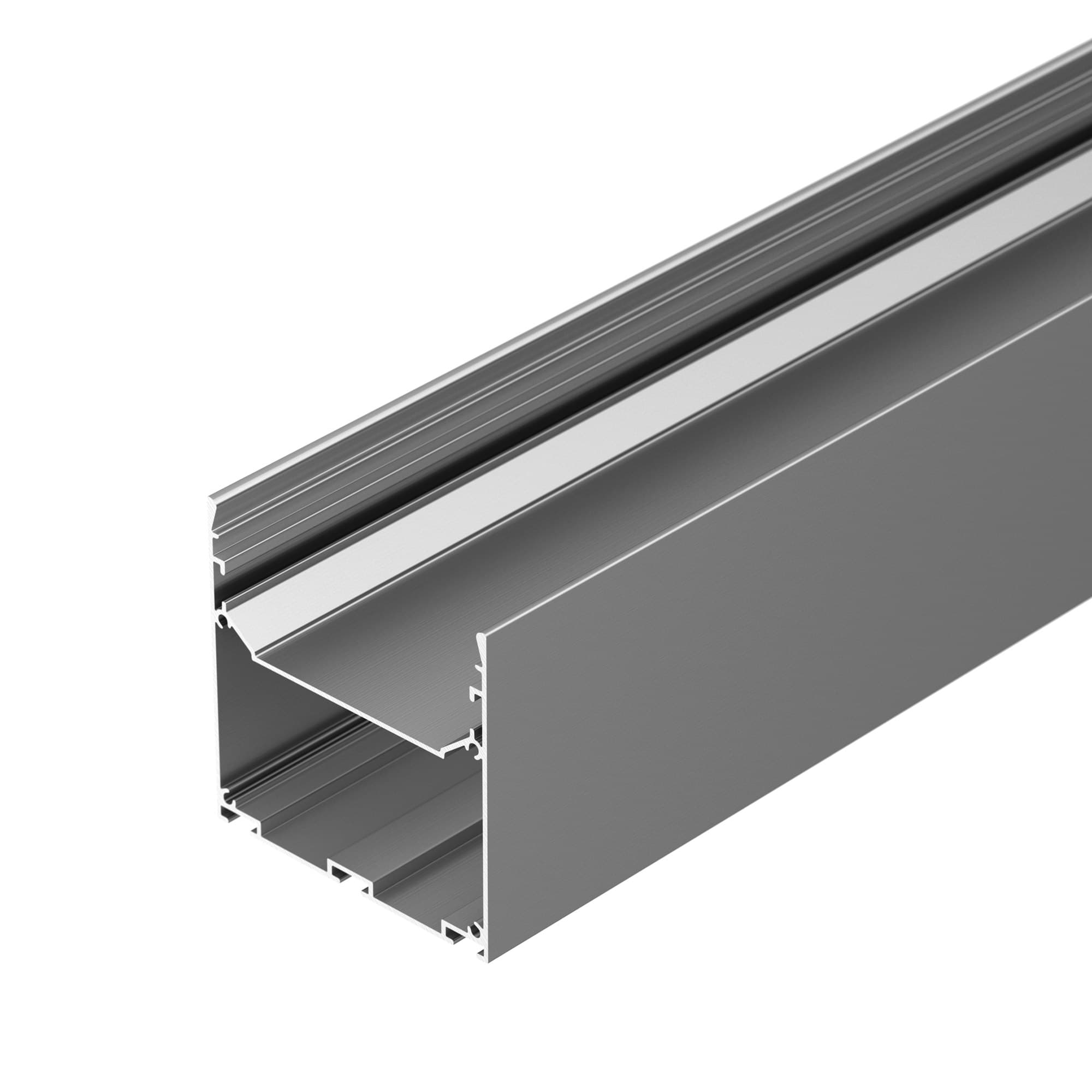 Профиль LINE-S-7575-3000 ANOD (Arlight, Алюминий) 041854 Arlight — фото 2