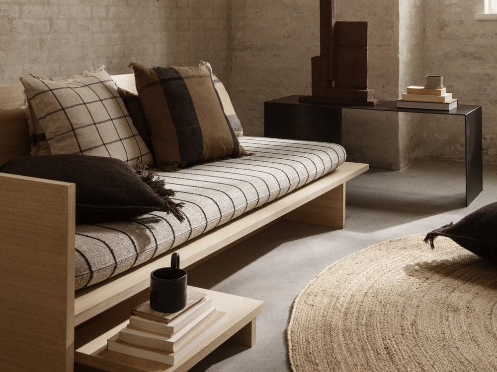 Ferm Living Kona Mattress - Pasadena - Sand/Black ferm LIVING — фото 3