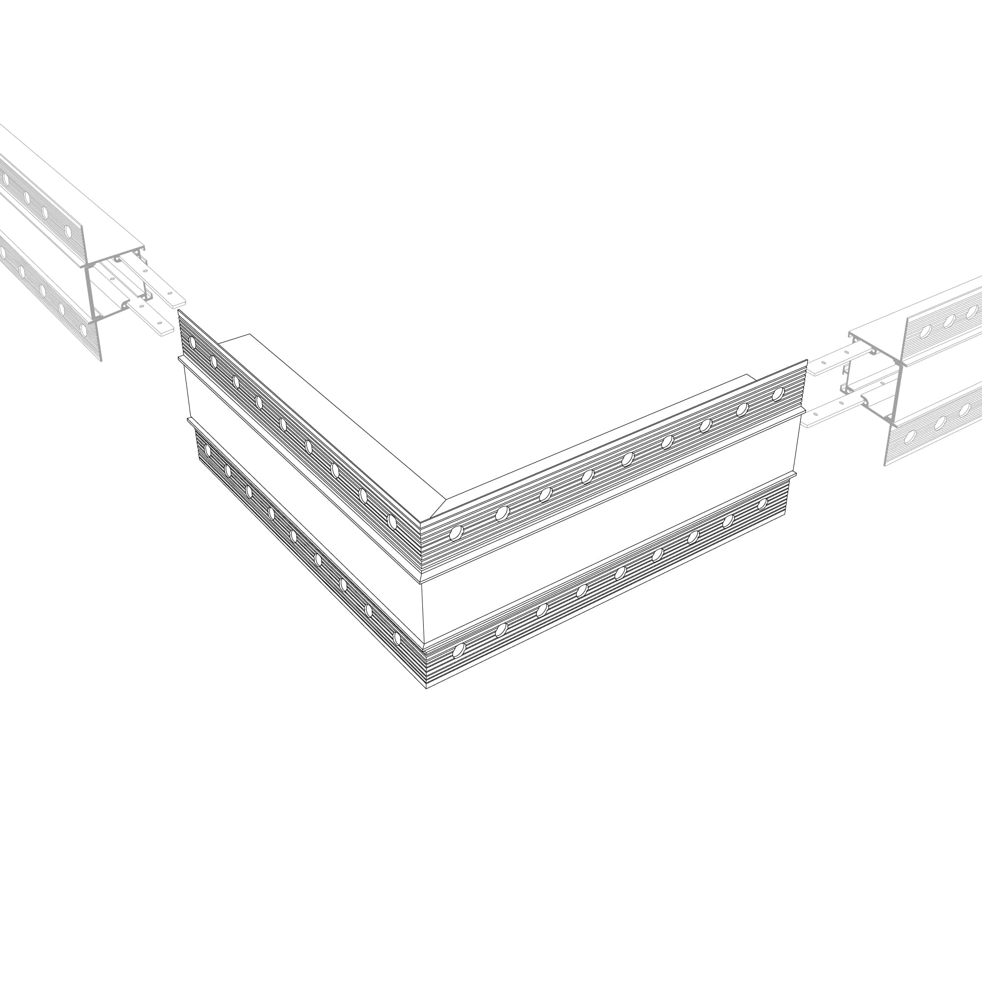 Угол SL-LINIA32-FANTOM внешний (Arlight, Металл) 030096 — фото 4