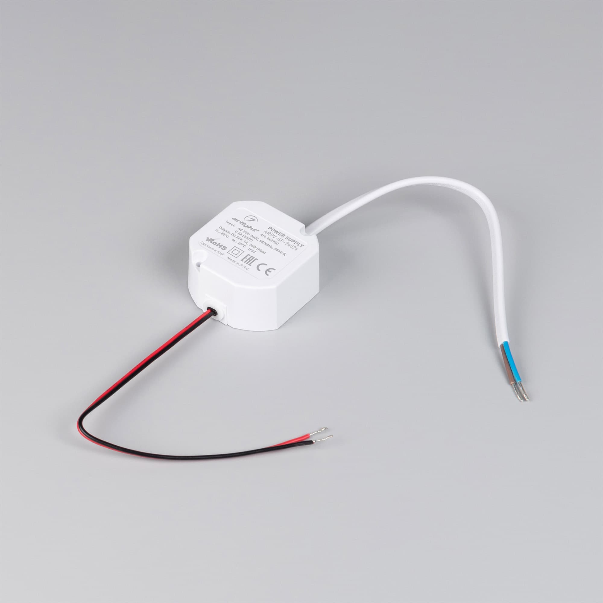 Блок питания ARPV-SP-24024 (24V, 1A, 24W) (Arlight, IP67 Пластик, 5 лет) 040950 Arlight — фото 2