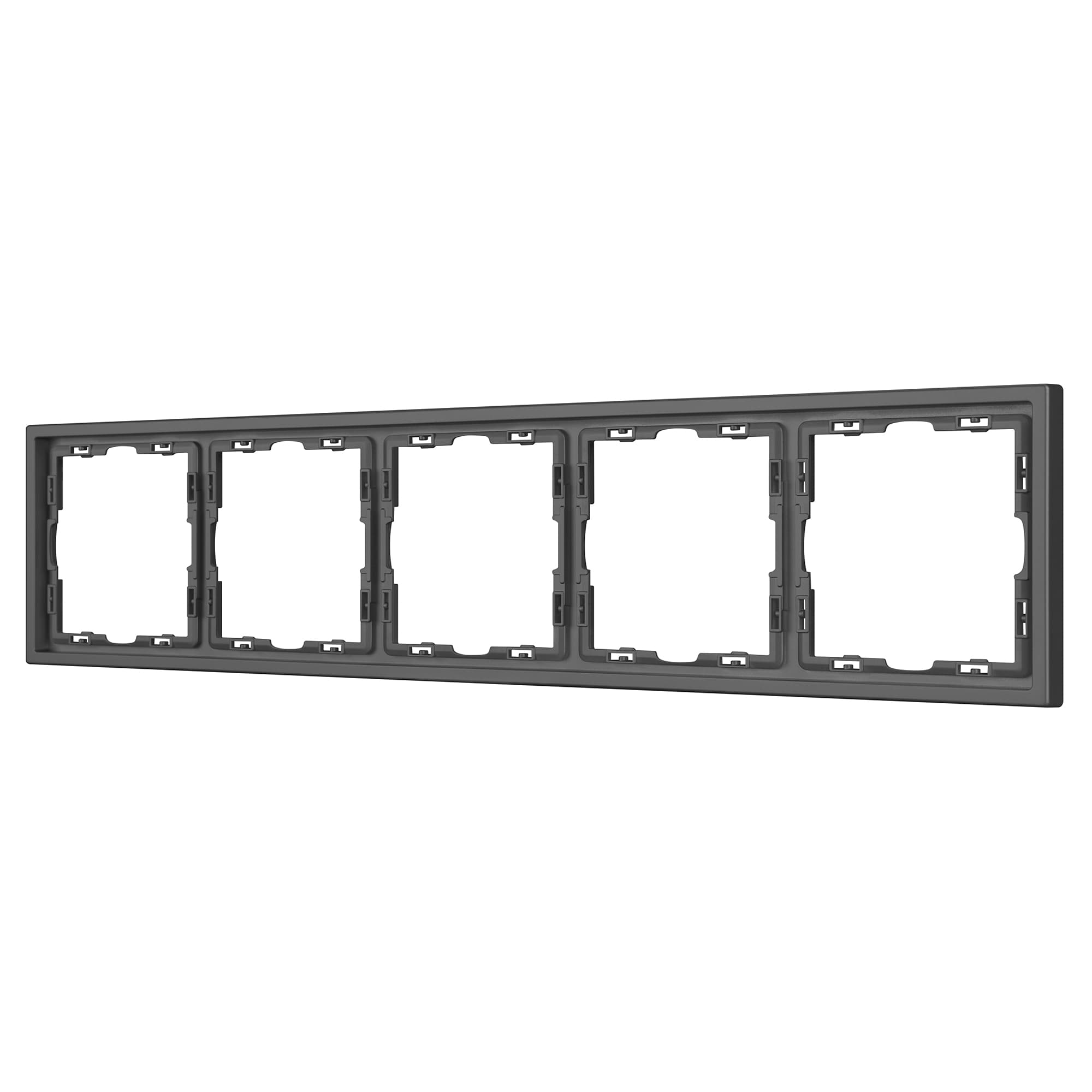 Рамка пластиковая FRM-NOBE-SFPL-5-GR (Arlight, Серый базальт) 054230