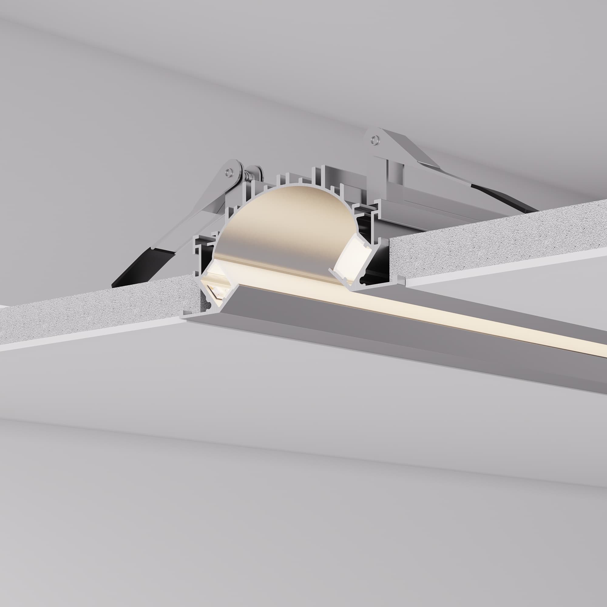 Профиль ARH-CEIL-REFLECT-DUAL-2000 ANOD (Arlight, Алюминий) 036364 — фото 4