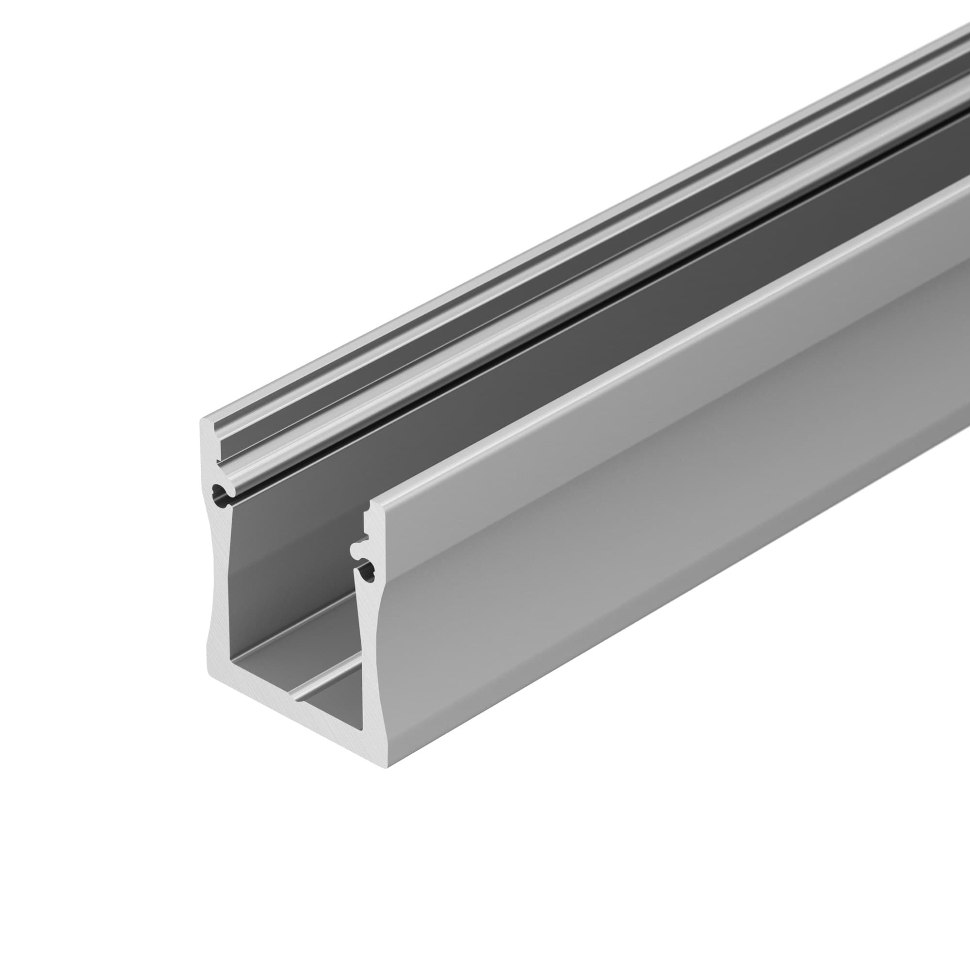 Профиль с экраном ALU-WIDE-H28-2000 ANOD+FROST (Arlight, Алюминий) 014858 Arlight — фото 2