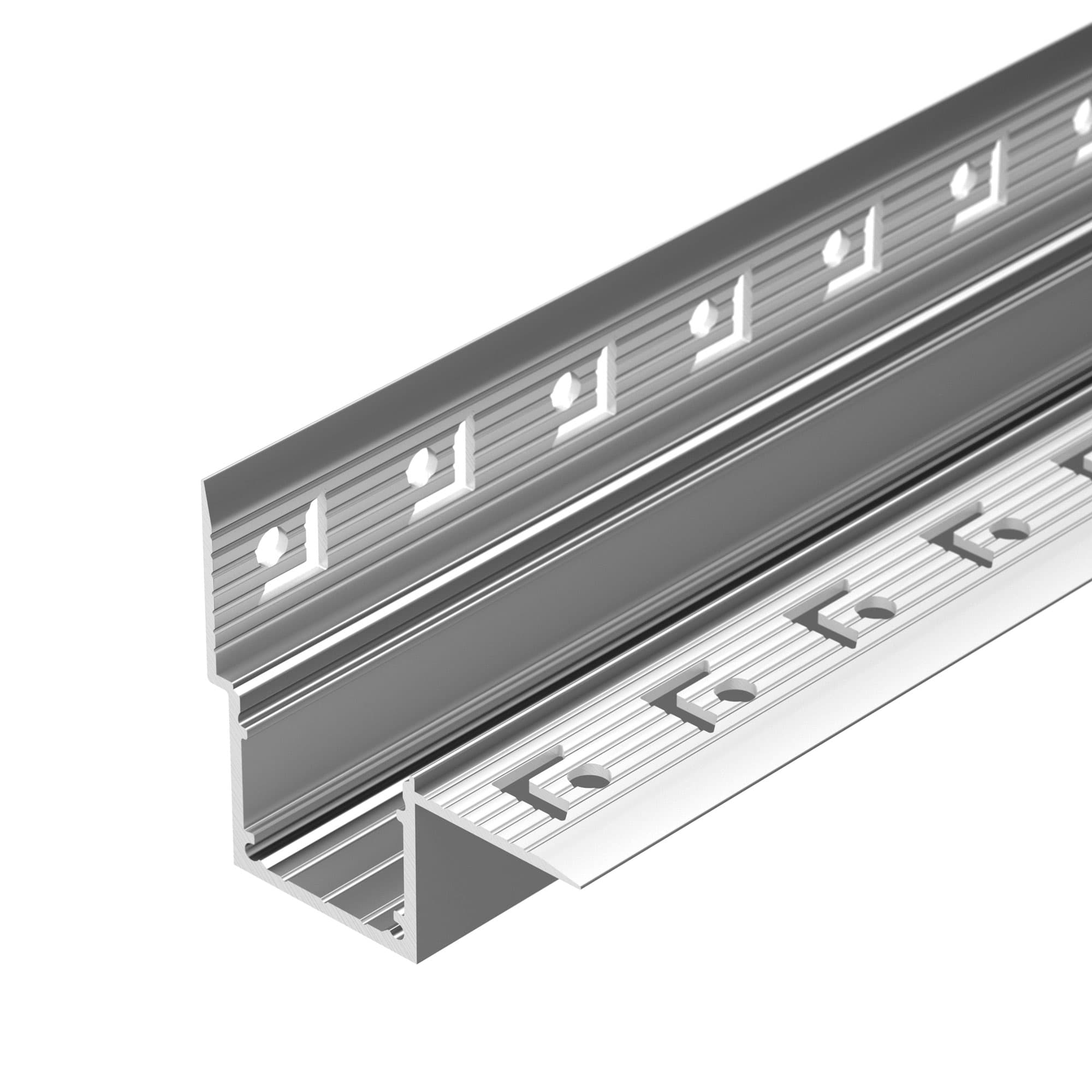 Профиль FANTOM-W20-H20-EDGE-2000 ANOD (Arlight, Алюминий) 054184 — фото 2
