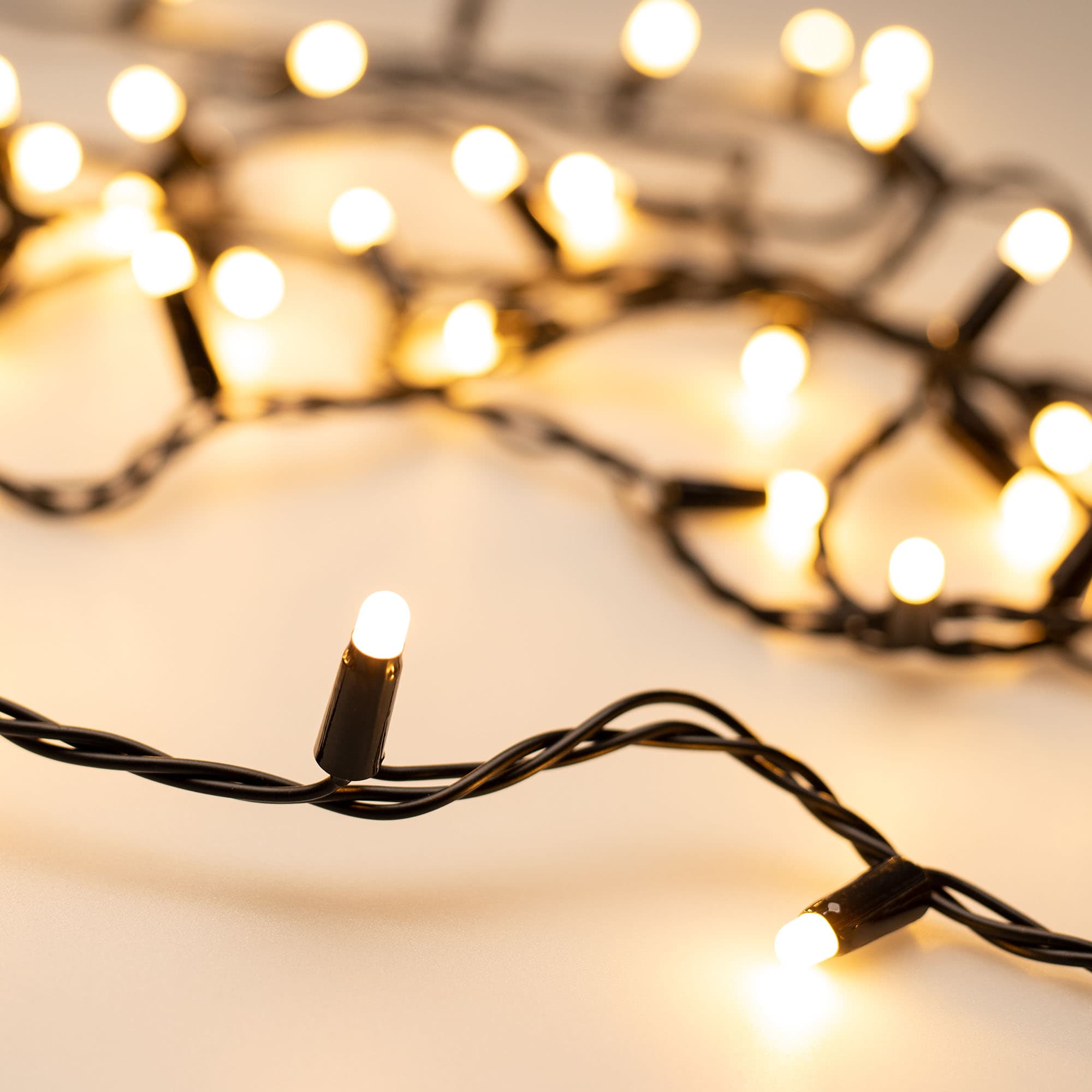 Arlight Светодиодная гирлянда ARD-STRING-CLASSIC-1000-BLACK-100LED-MILK PULSE Warm (230V, 7W) (Ardecoled, IP65) 031650