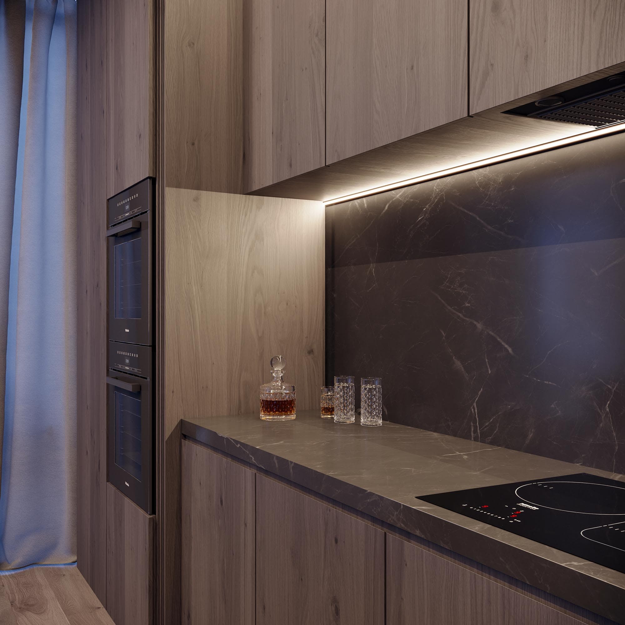 Профиль SL-KANT-H18-2000 BLACK (Arlight, Алюминий) 049430 — фото 4