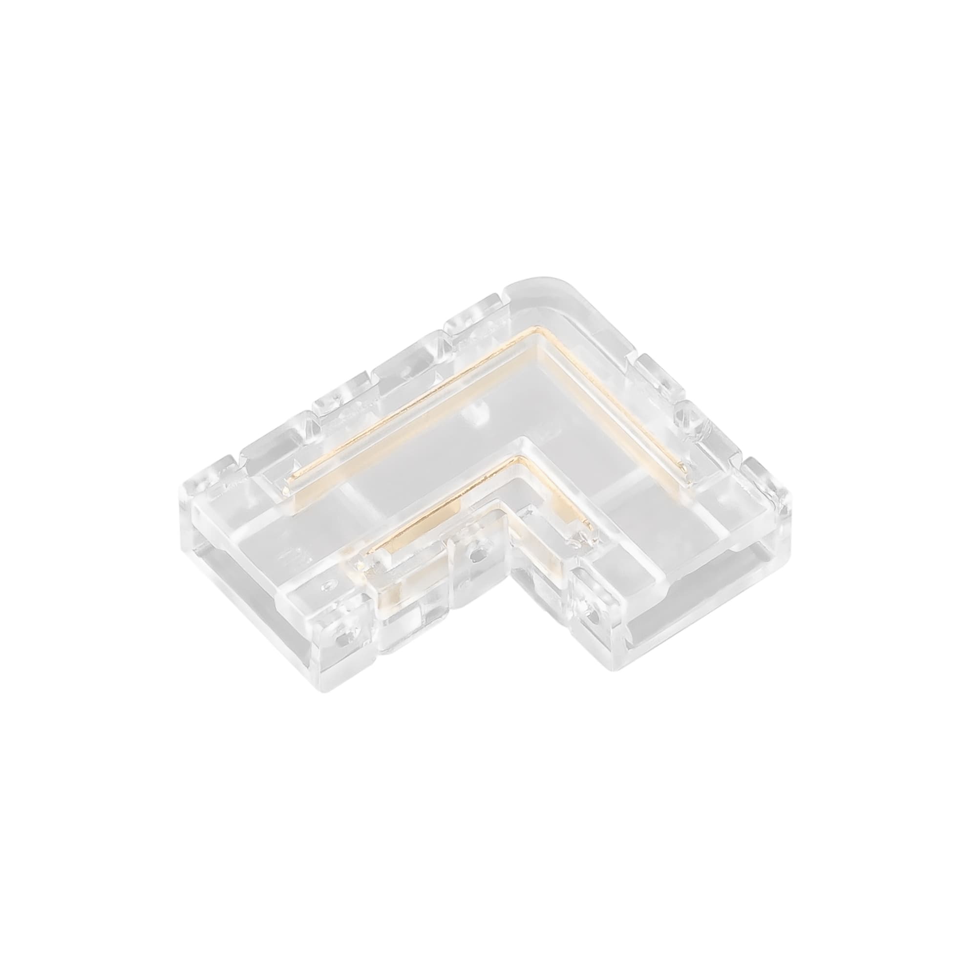 Коннектор угловой FIX-MONO-8mm-2pin-STS (Arlight, Прозрачный) 047195 Arlight — фото 1