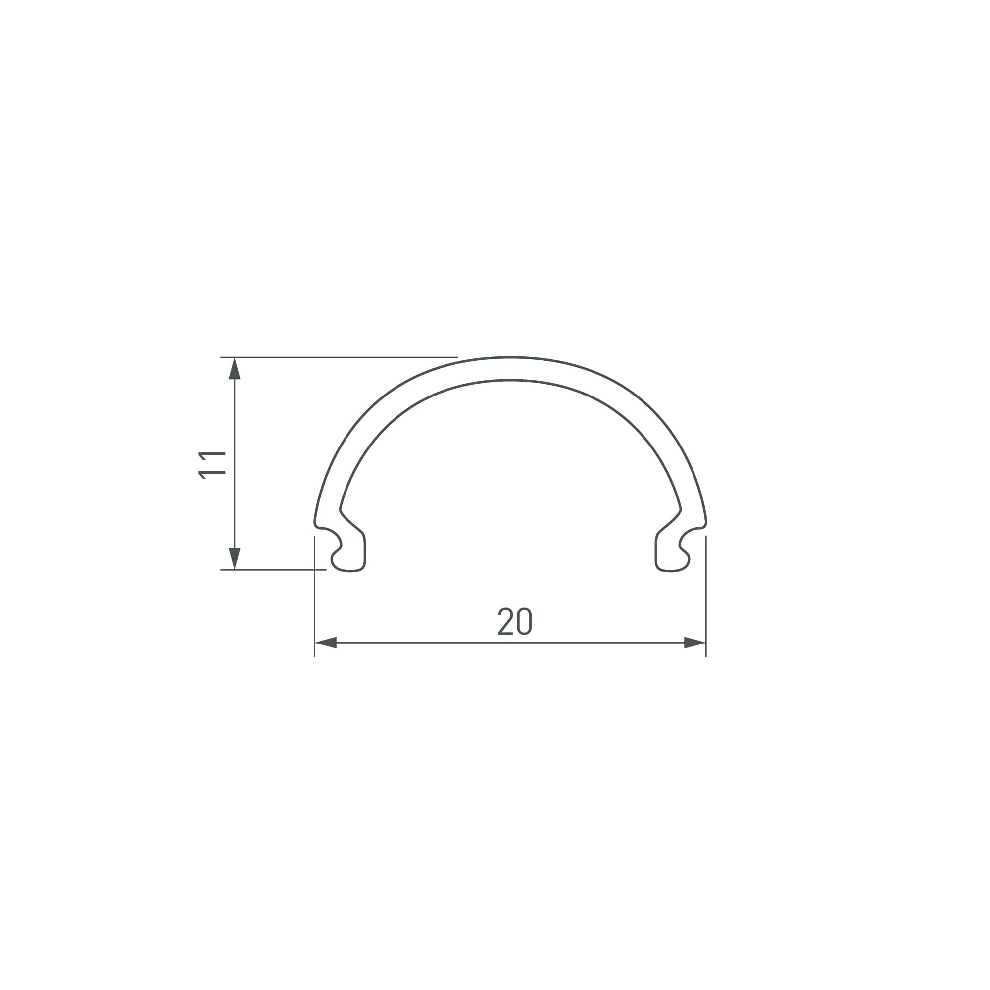 Экран SL-LINE-2011-2500 Round OPAL (Arlight, -) 020488 — фото 2
