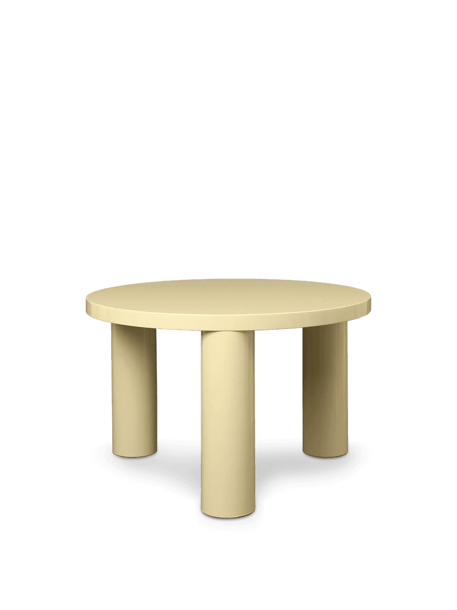 Ferm Living Post Coffee Table - Small - Lemonade