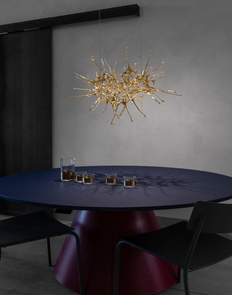 Terzani Dragon linear suspended sculpture | 10S Terzani