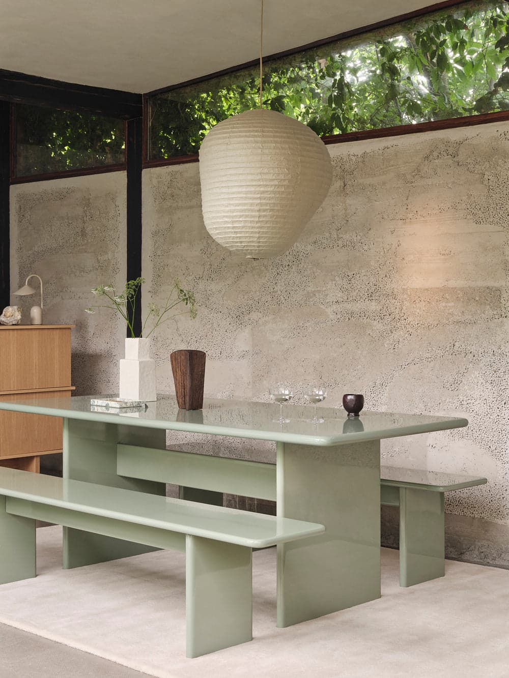 Ferm Living Kurbis Lampshade - 60 - Dark Sage ferm LIVING — фото 3