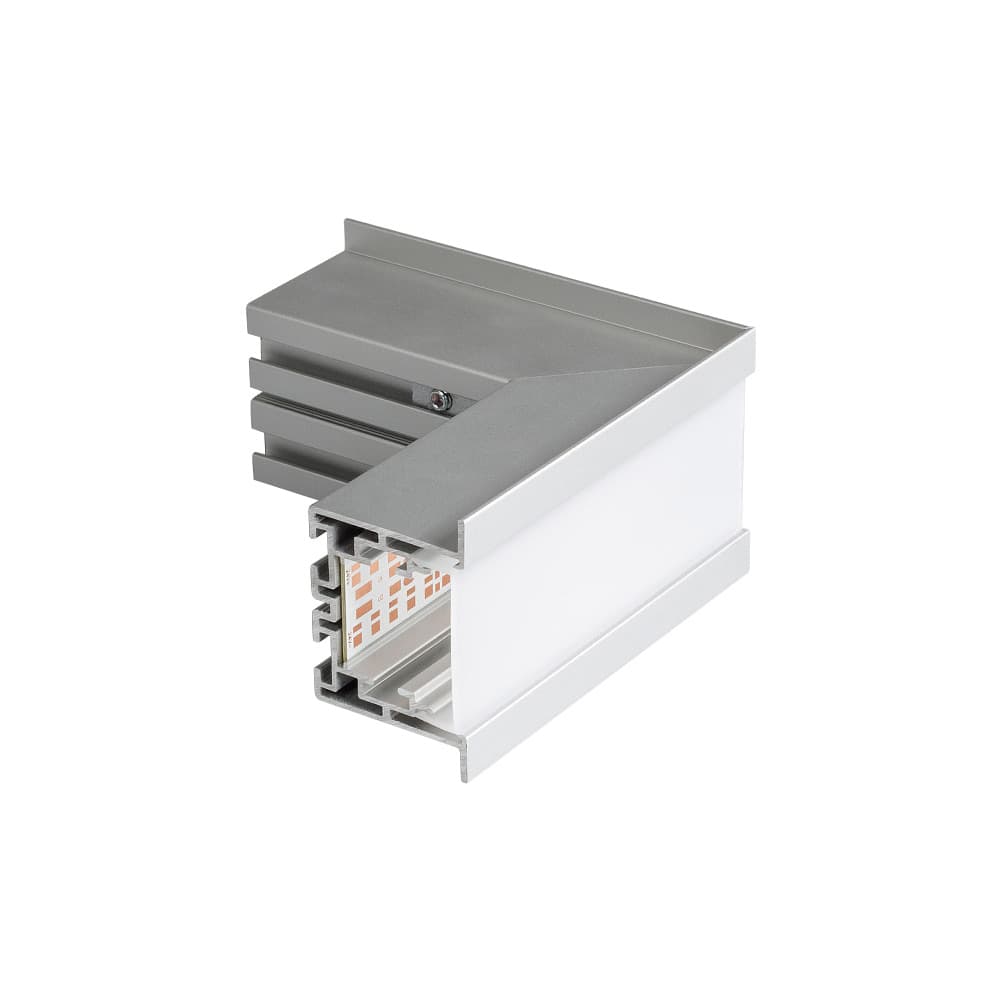 Угол S2-LINIA55-F-L90W внешний (Arlight, Металл) 021274 Arlight — фото 1