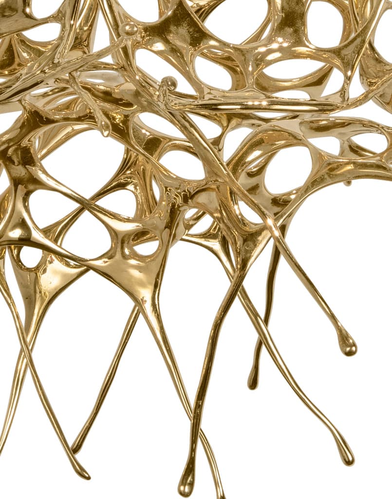 Terzani Dragon linear suspended sculpture | 10S Terzani