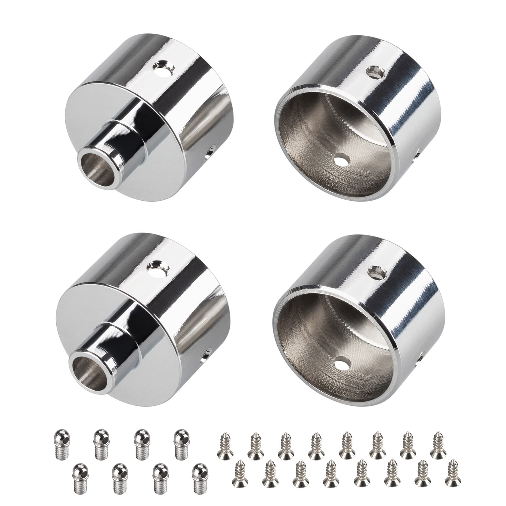 Заглушка WPH-FLEX-D22-360deg с отверстием (Arlight, Металл) 046102 Arlight