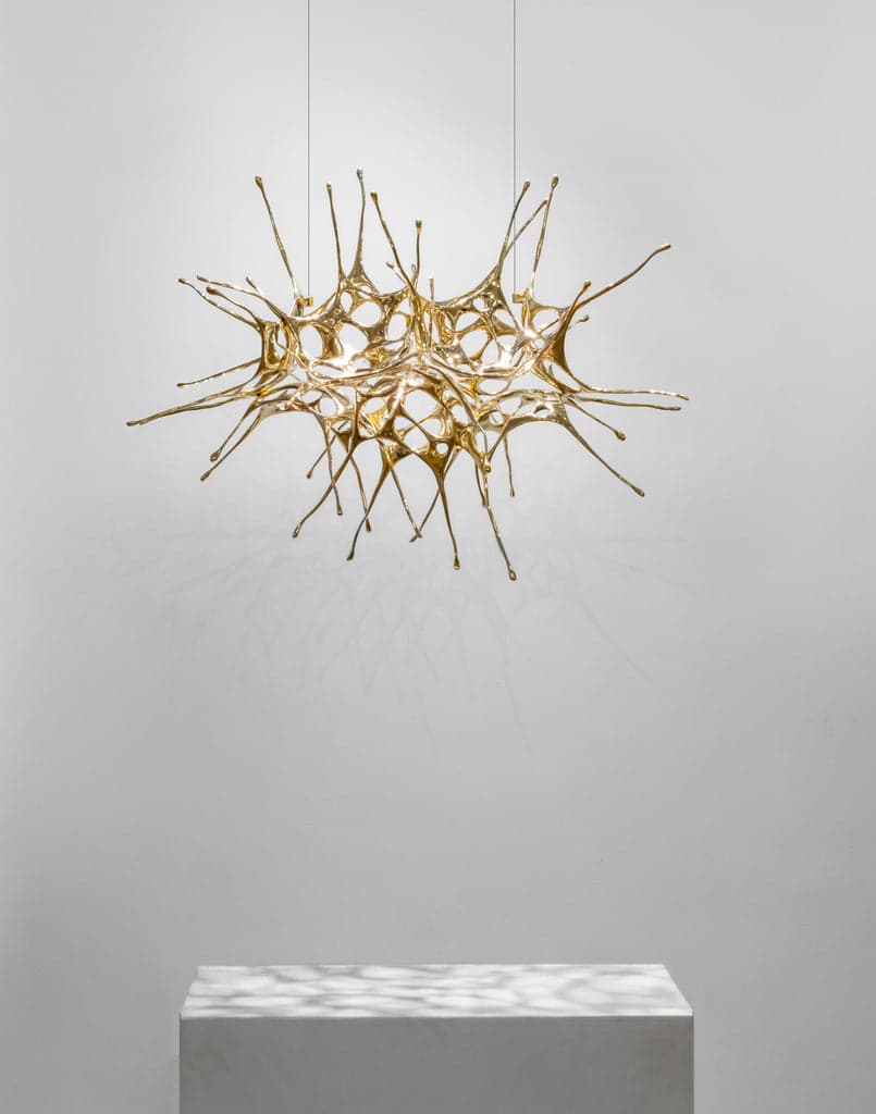 Terzani Dragon linear suspended sculpture | 10S Terzani