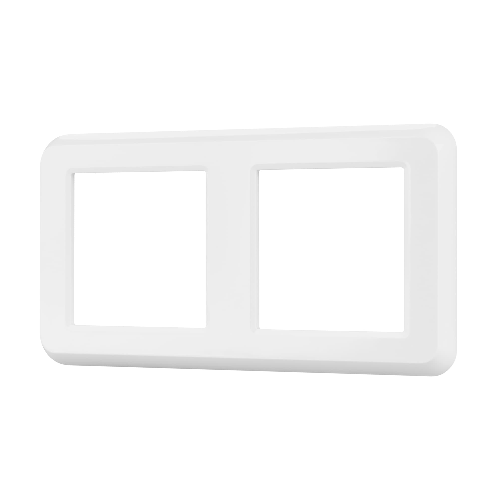 Рамка пластиковая FRM-VERSA-PL-2-WH (Arlight, -) 043776