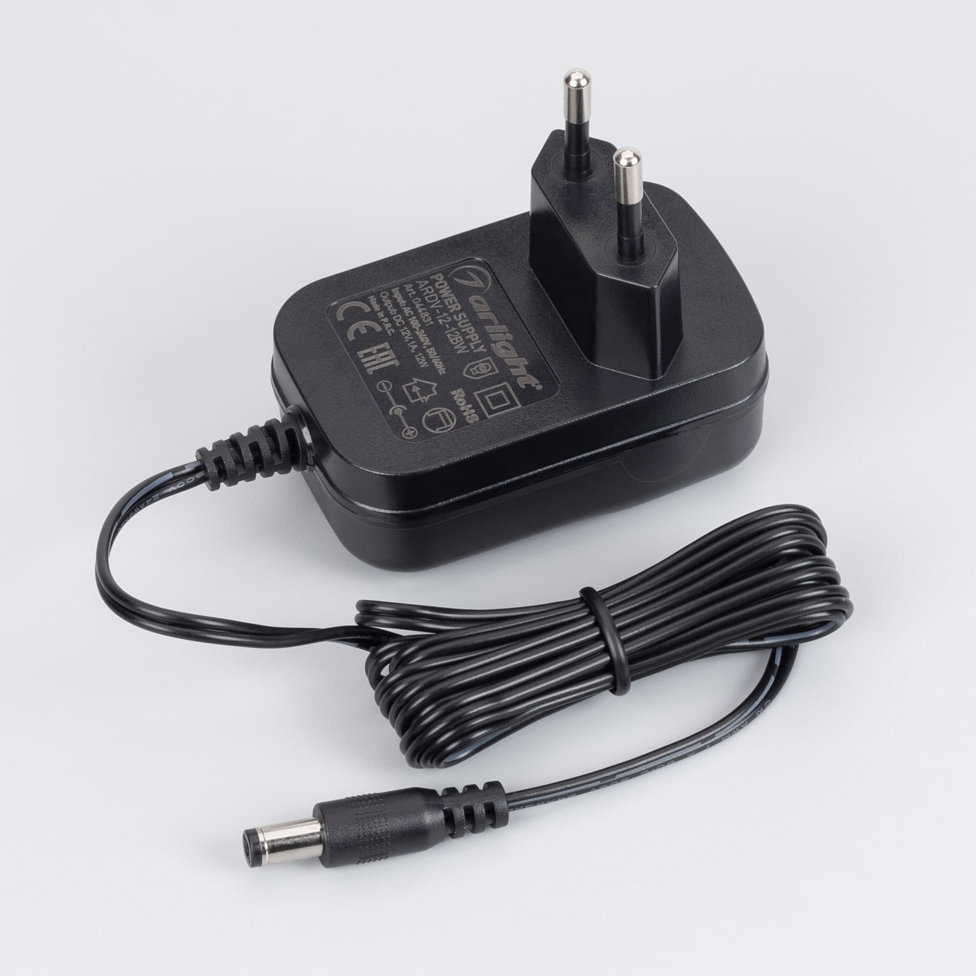 Блок питания ARDV-12-12BW (12V, 1A, 12W) (Arlight, Адаптер, 3 года) 044831 — фото 2