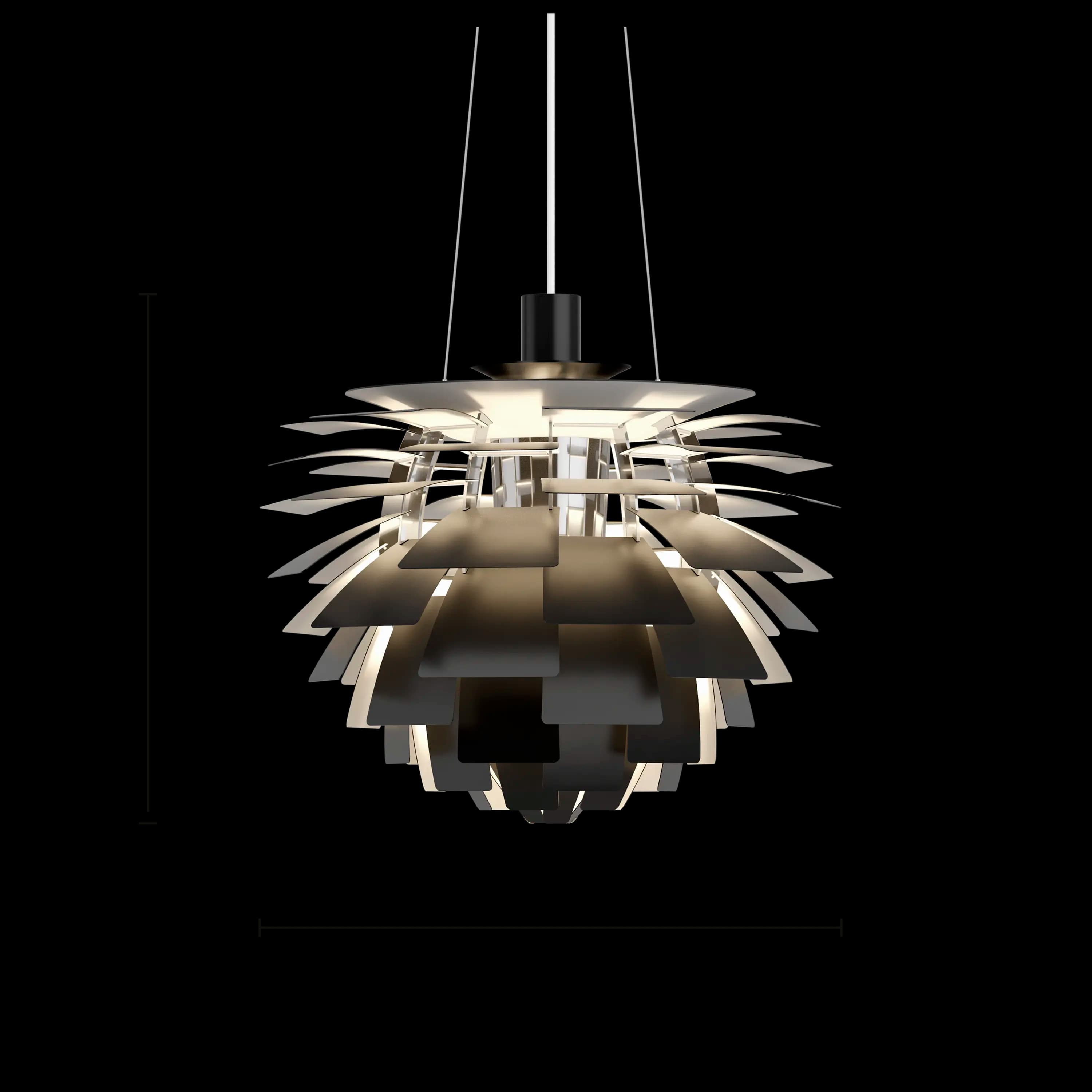 Louis Poulsen PH Artichoke Black Ø 480 — фото 8