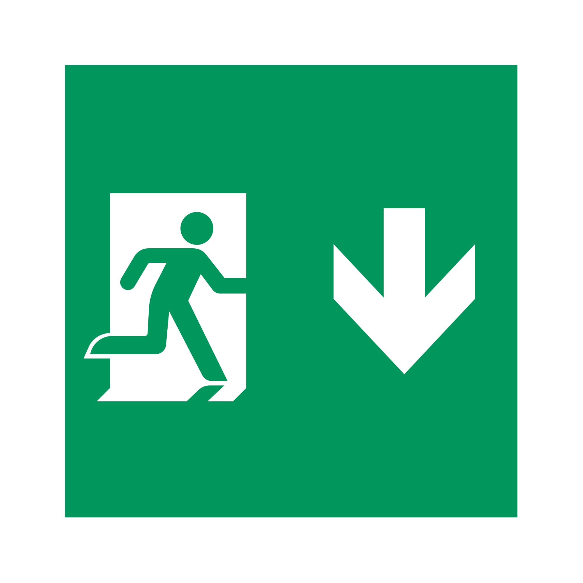 Пиктограмма EMGP-MARK-MA-DOWN (Человек, Вниз) (Arlight, Пластик) 059835