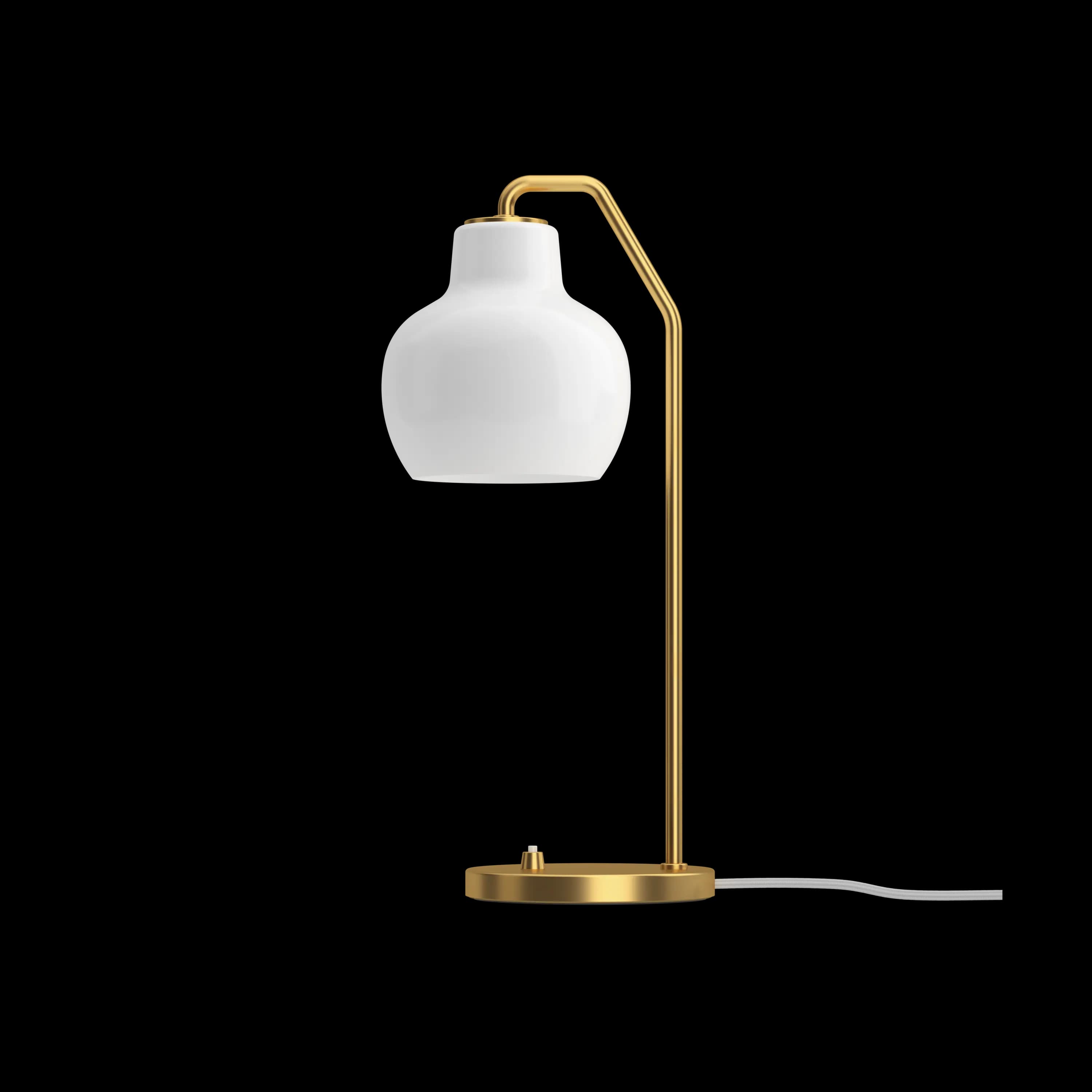 Louis Poulsen VL Ring Crown Table Lamp Brass/opal glass Ø 150 — фото 2