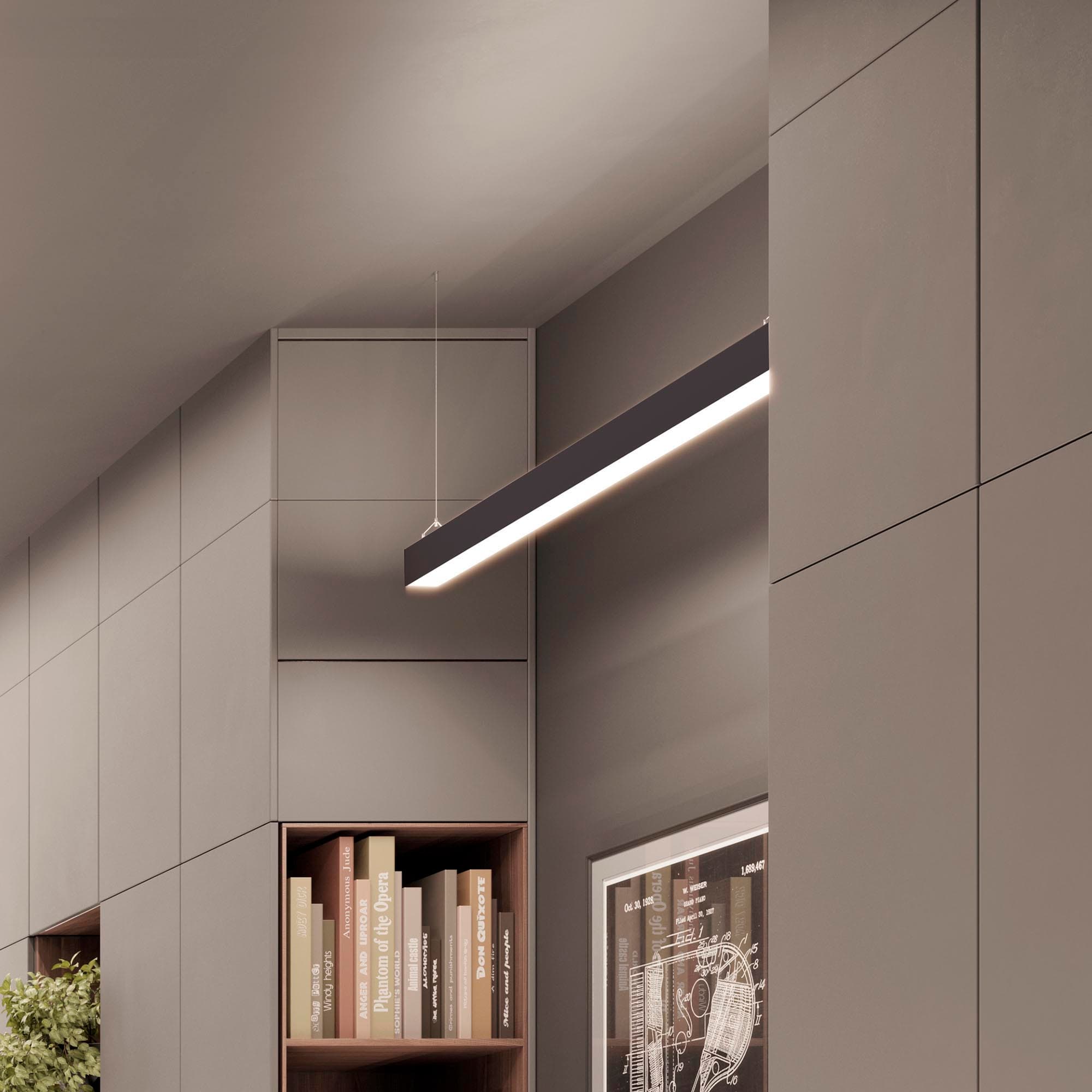 Профиль LINE-6070-2000 ANOD BLACK (Arlight, Алюминий) 046402 Arlight — фото 6