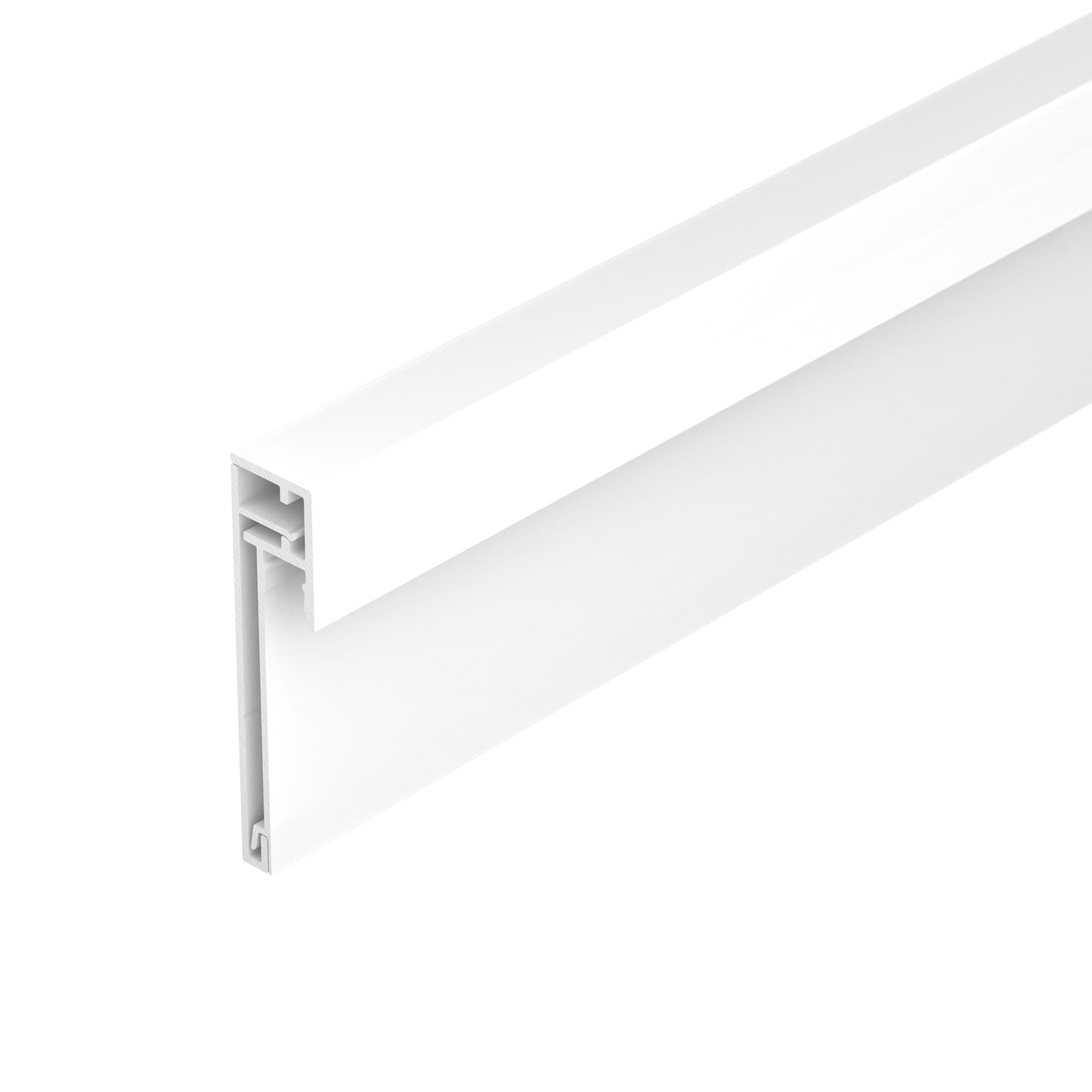 Профиль PLINTUS-H54B-2000 WHITE (Arlight, Алюминий) 046141 — фото 2