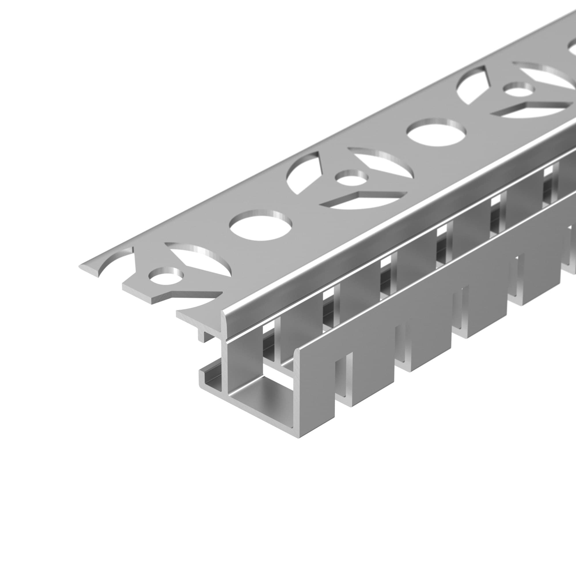 Профиль FANTOM-BENT-W12-TOP-EDGE-2000 ANOD (Arlight, Алюминий) 040328 — фото 3