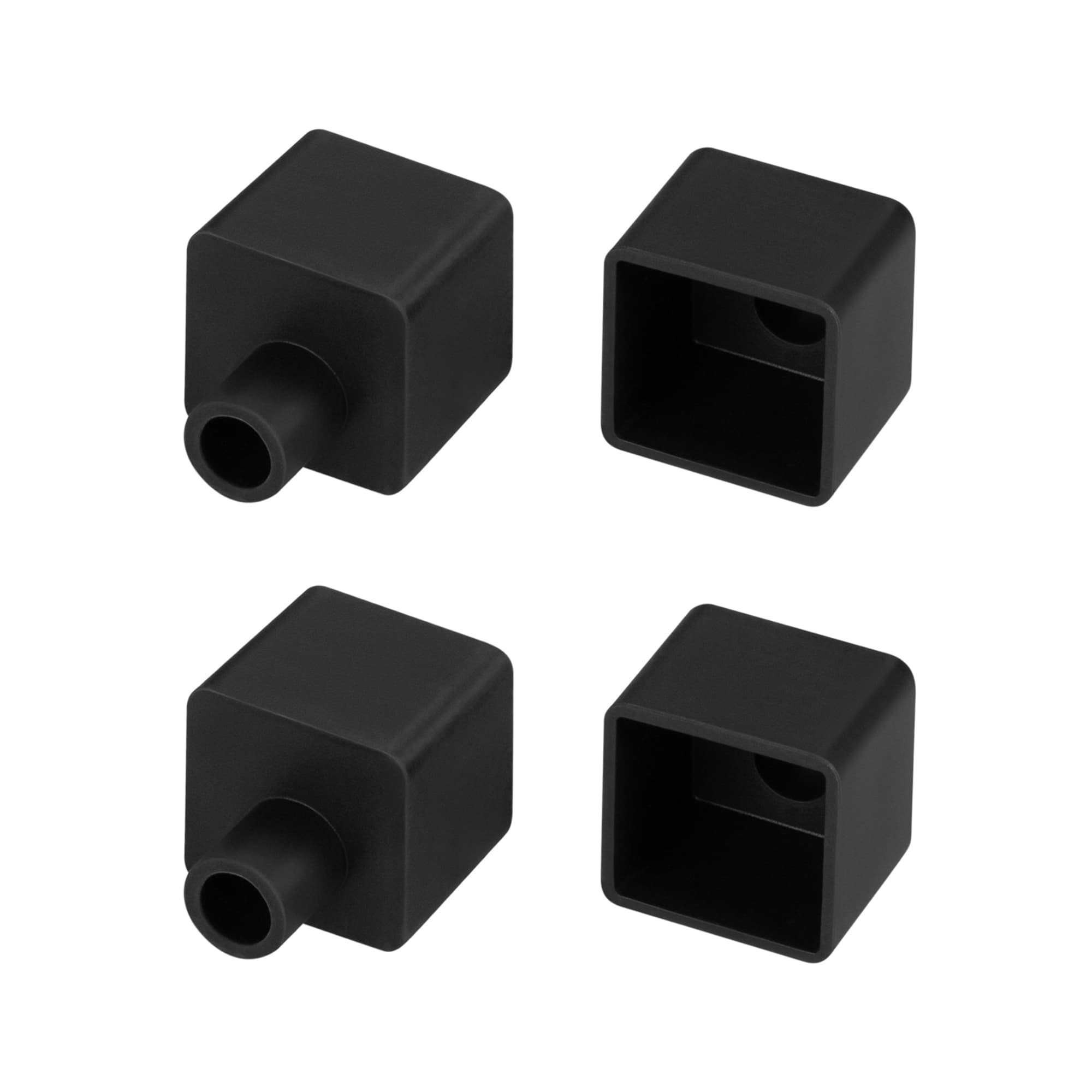 Заглушка WPH-FLEX-1616 BLACK с отверстием (Arlight, Пластик) 045873 Arlight