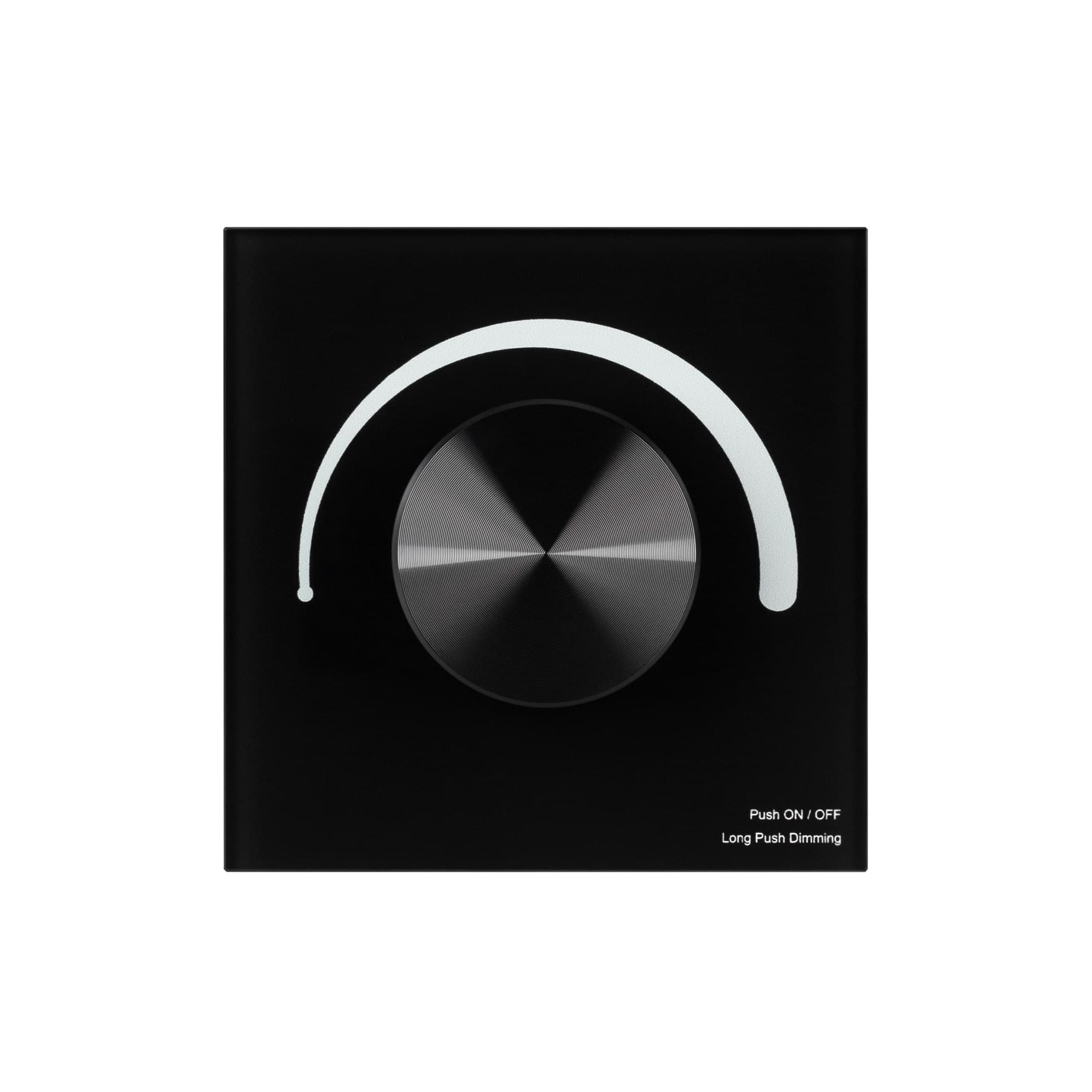 Панель SMART-P99-DIM-G-IN Black (230V, 1.5A, 0/1-10V, Rotary, 2.4G) (Arlight, Стекло) 028433 — фото 2