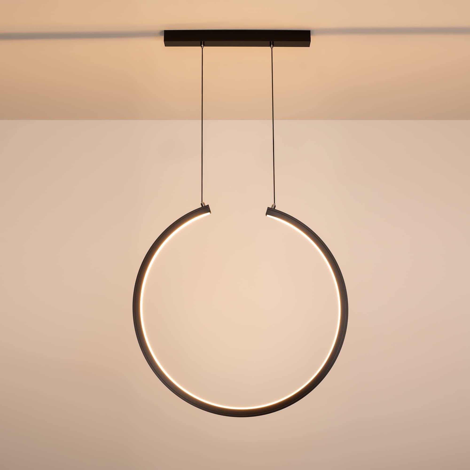 Дизайнерский профиль SL-MOONRING-D700 (BK) (Arlight, Алюминий) 029518(1) — фото 3