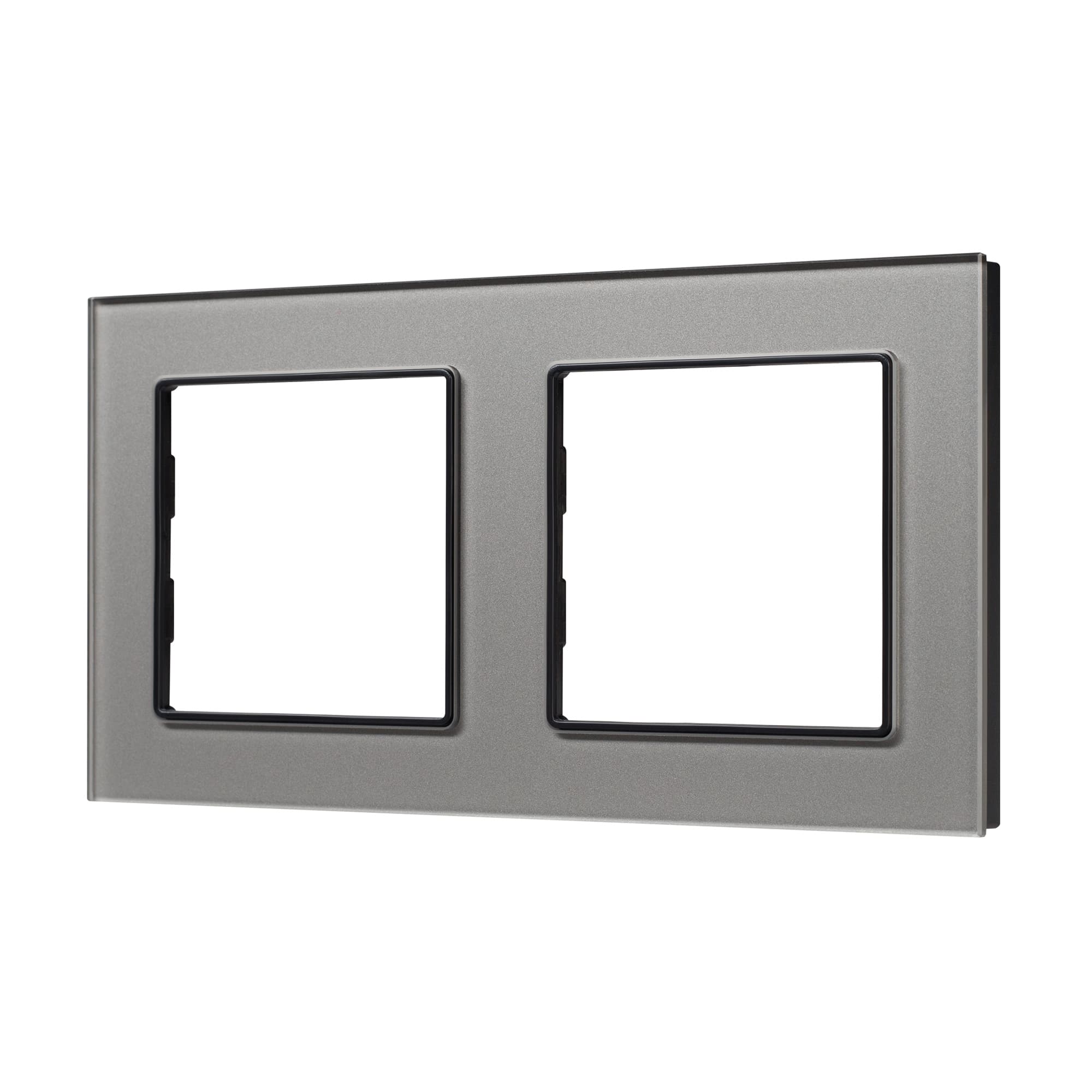 Рамка стеклянная FRM-GLARE-GS-2-GR (Arlight, -) 043798