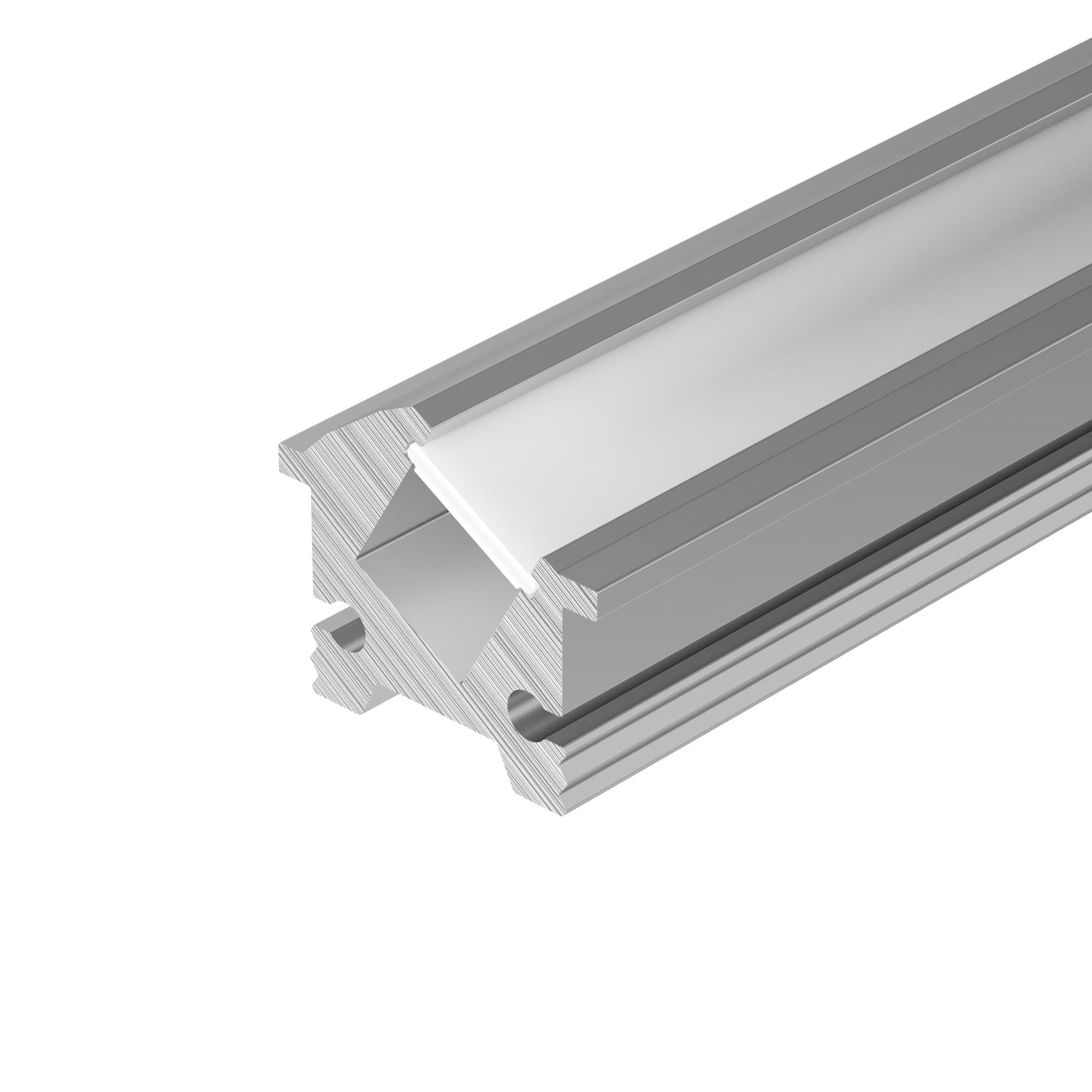 Профиль SL-BEVEL-H12-F13-2000 ANOD (Arlight, Алюминий) 043748 — фото 1