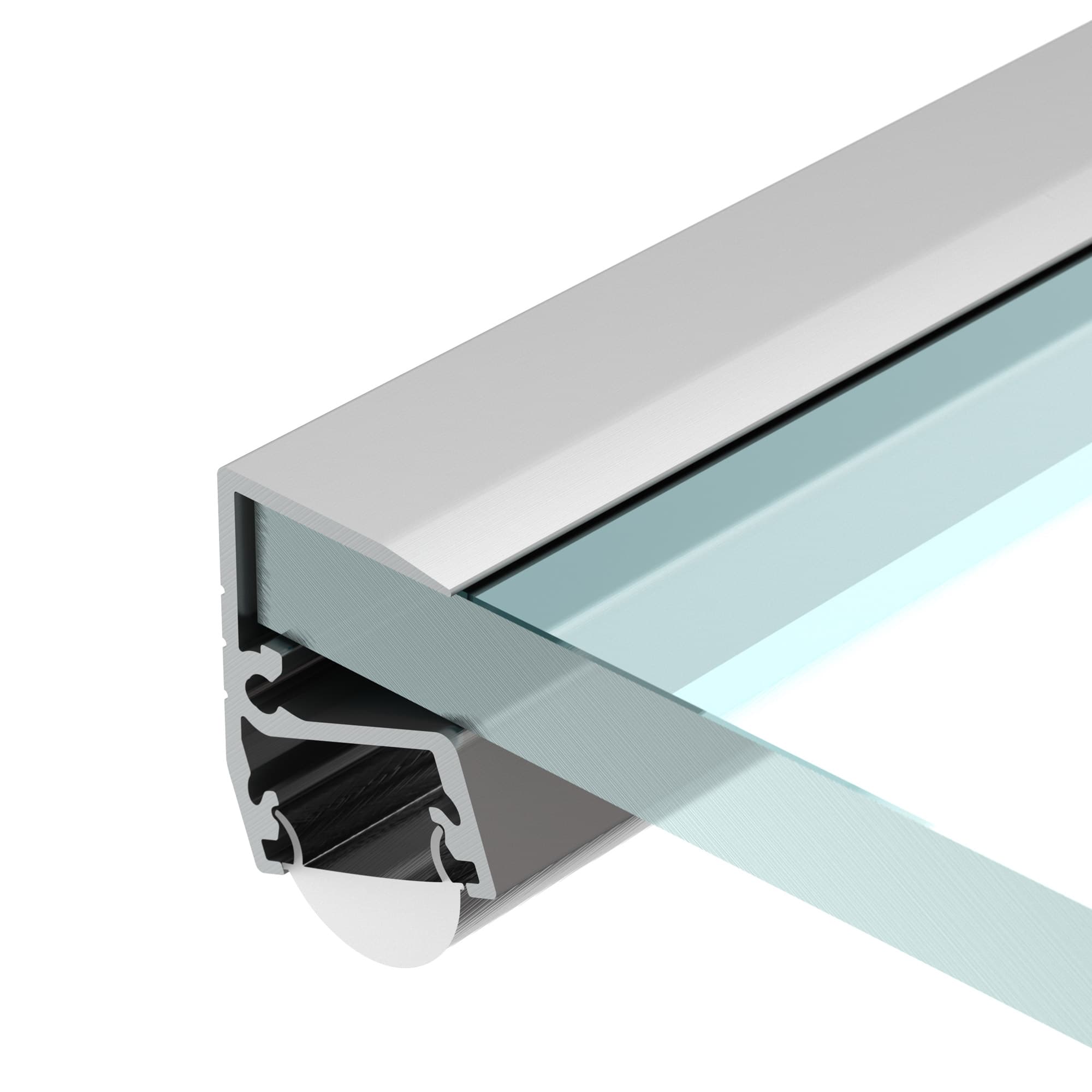 Профиль TOP-EDGE-08-2000 ANOD (K13, P15) (Arlight, Алюминий) 021827 Arlight — фото 1