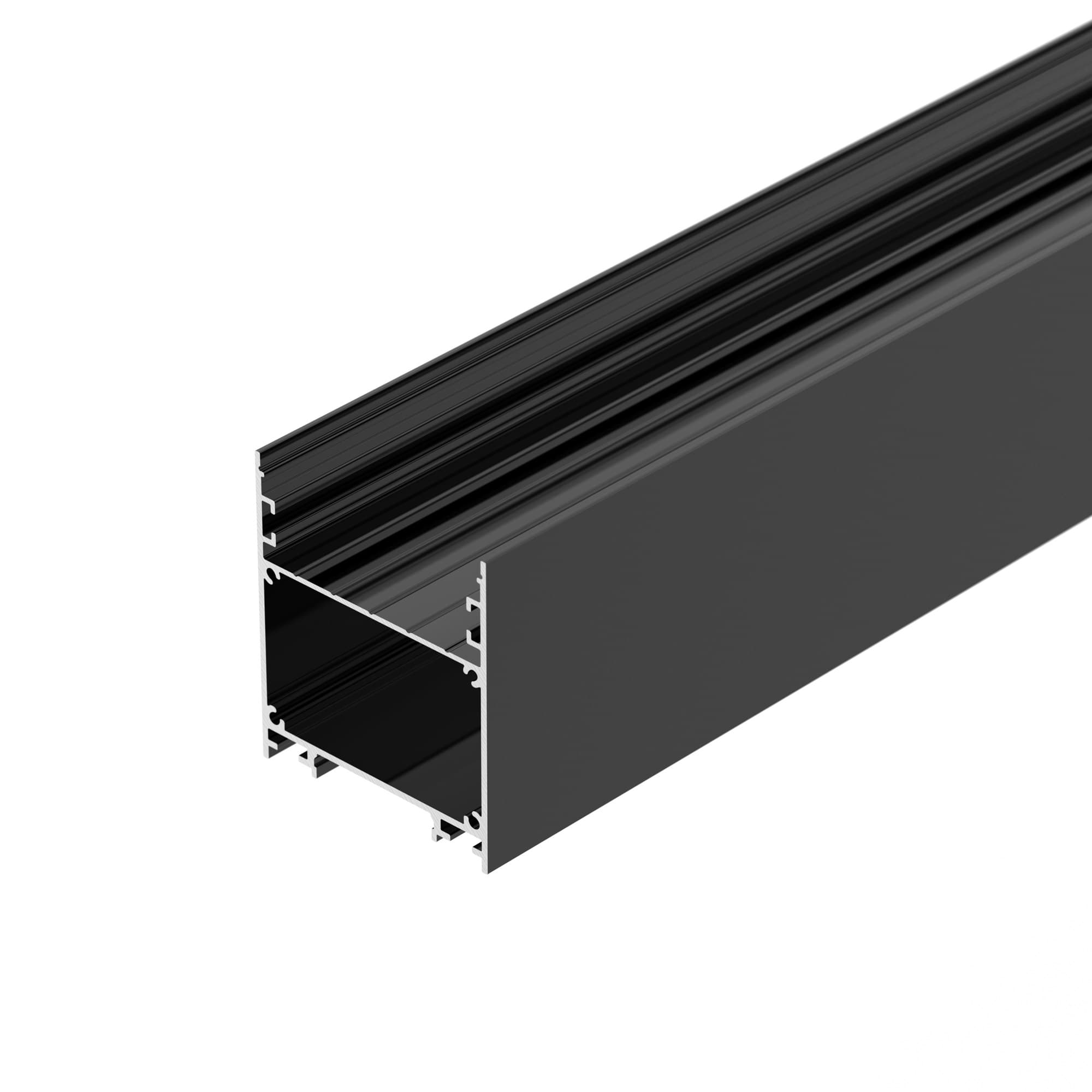 Профиль LINE-6070-2000 ANOD BLACK (Arlight, Алюминий) 046402 Arlight — фото 2