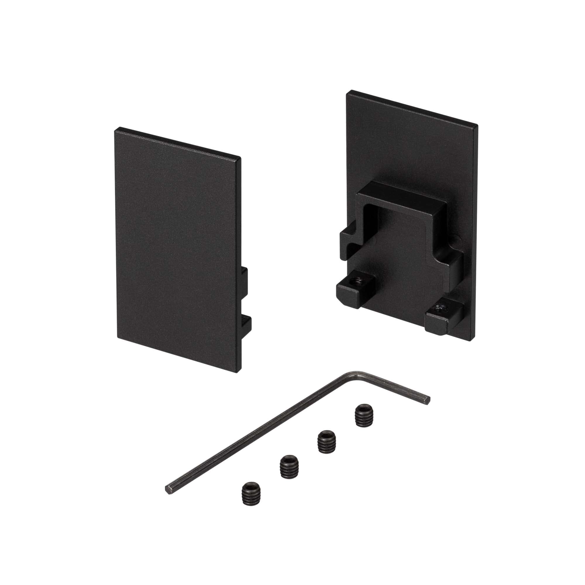 Заглушка SL-COMFORT-2542 BLACK глухая (Arlight, Металл) 031773