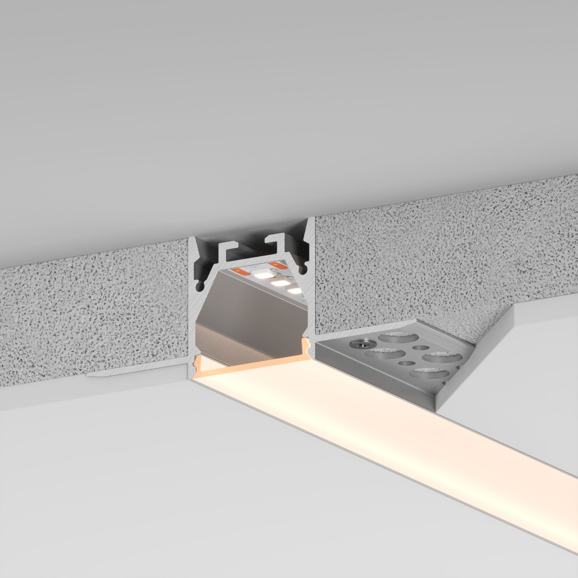 Профиль LINIA25-FANTOM-2000 ANOD (Arlight, Алюминий) 053806 — фото 5