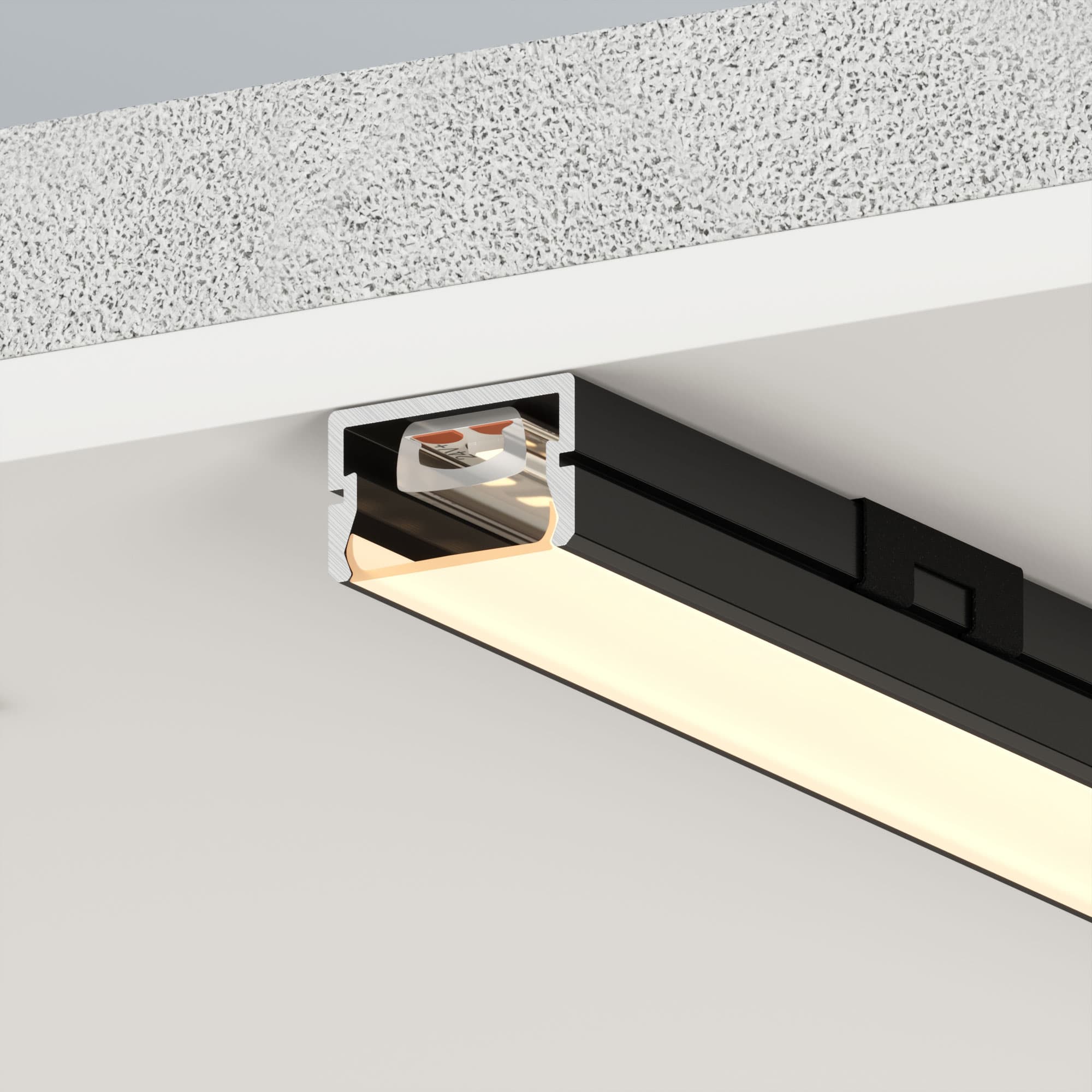 Профиль SILER-3000 ANOD BLACK (Arlight, Алюминий) 058962 Arlight — фото 4