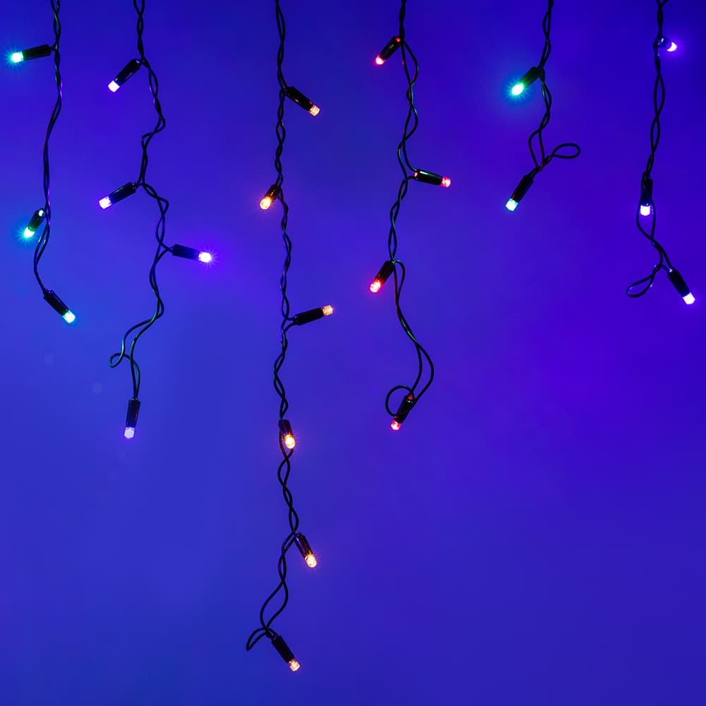 Arlight Светодиодная гирлянда ARD-EDGE-CLASSIC-2400x600-BLACK-88LED-LIVE RGB (230V, 6W) (Ardecoled, IP65) 026015