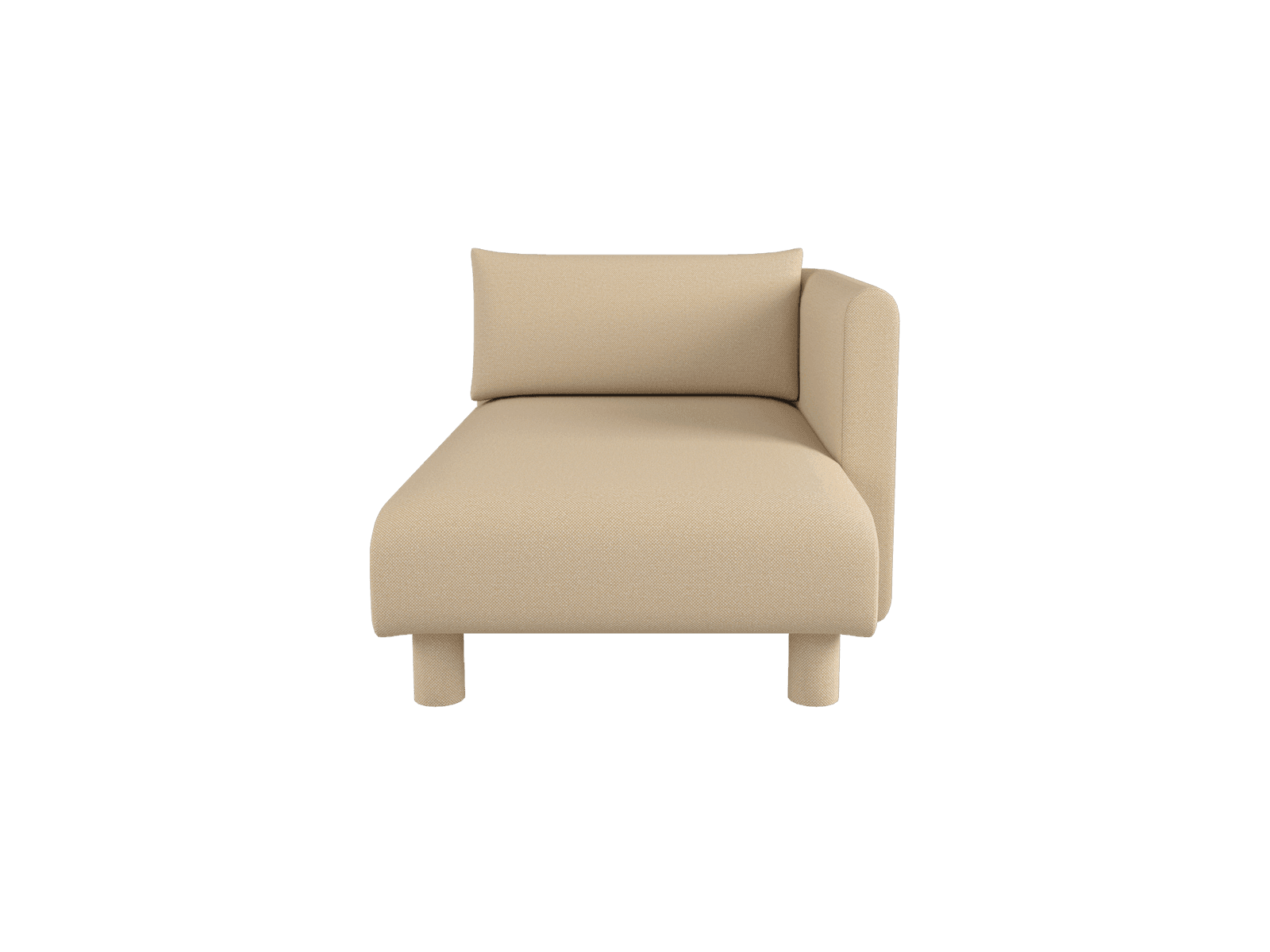 Ferm Living Dase Sofa Chaise Longue Right - Hallingdal - Beige ferm LIVING — фото 1